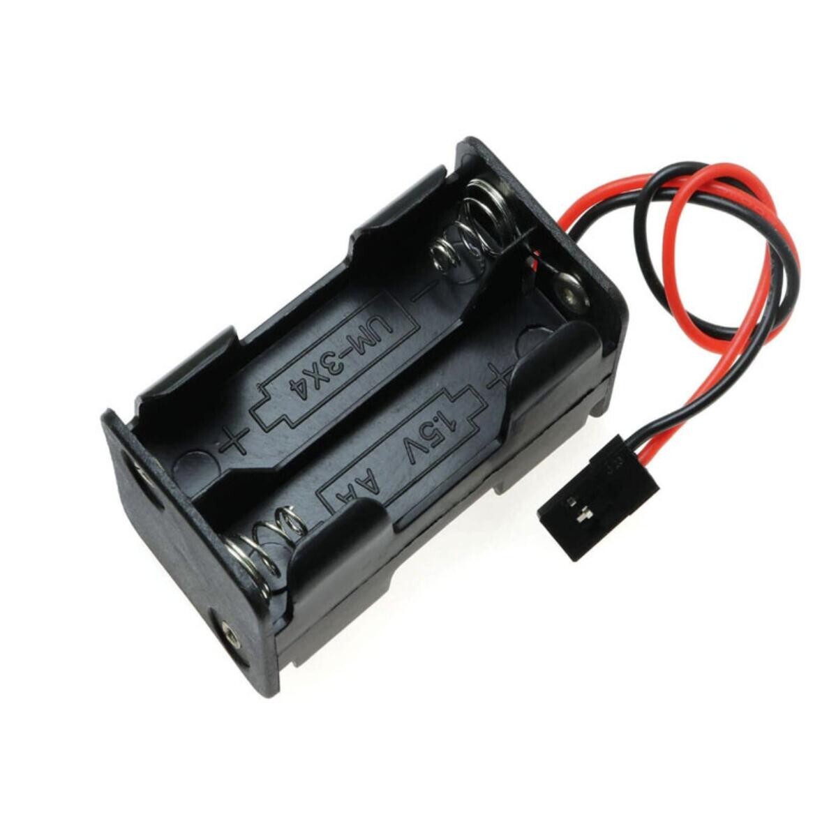 Receiver Battery Pack Case Box Holder 4 x AA Nitro RC fit for JR 3 Pin Rc parts