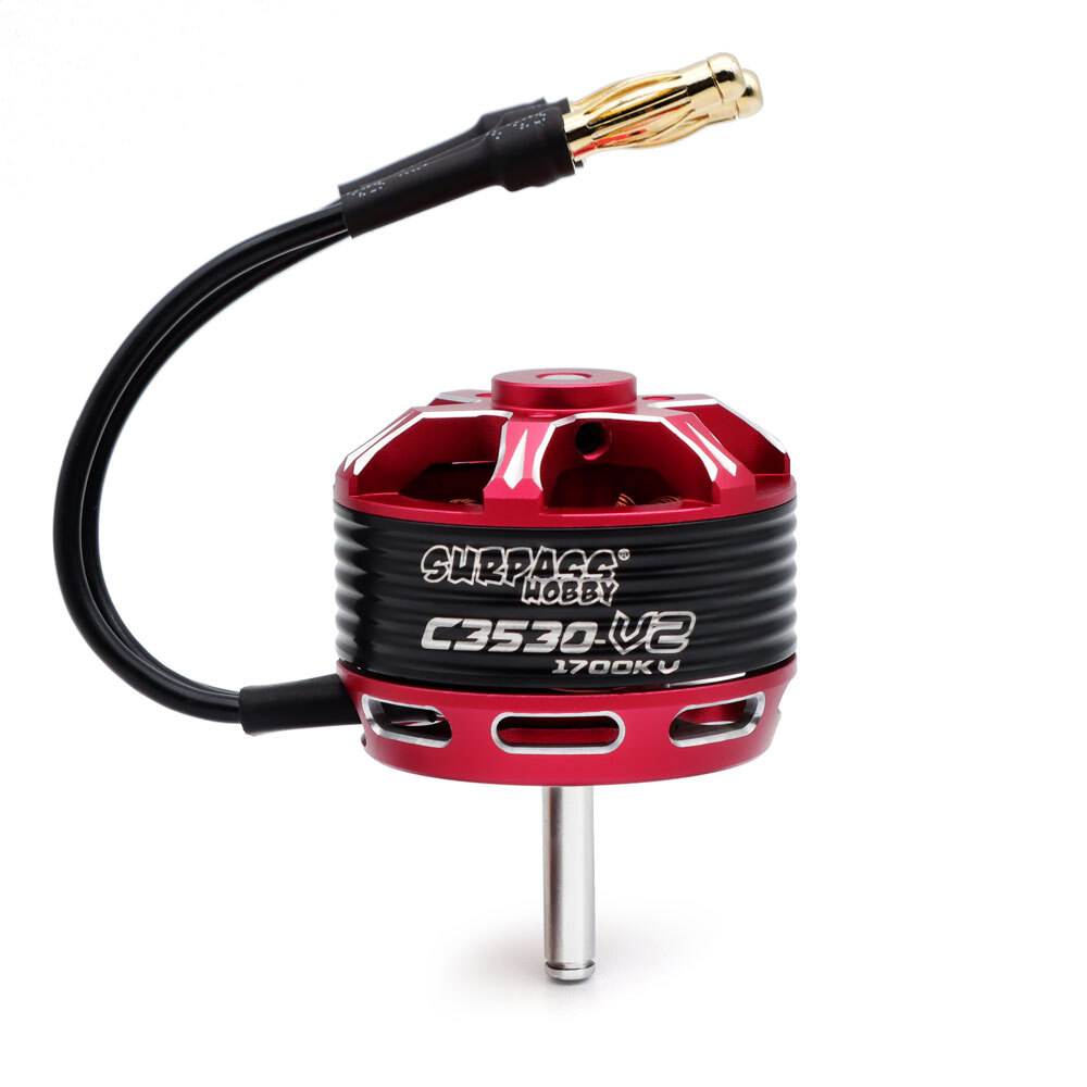 SURPASS HOBBY 900-1700KV Brushless Motor 40-60A ESC for RC Fixed Wing Air Plane