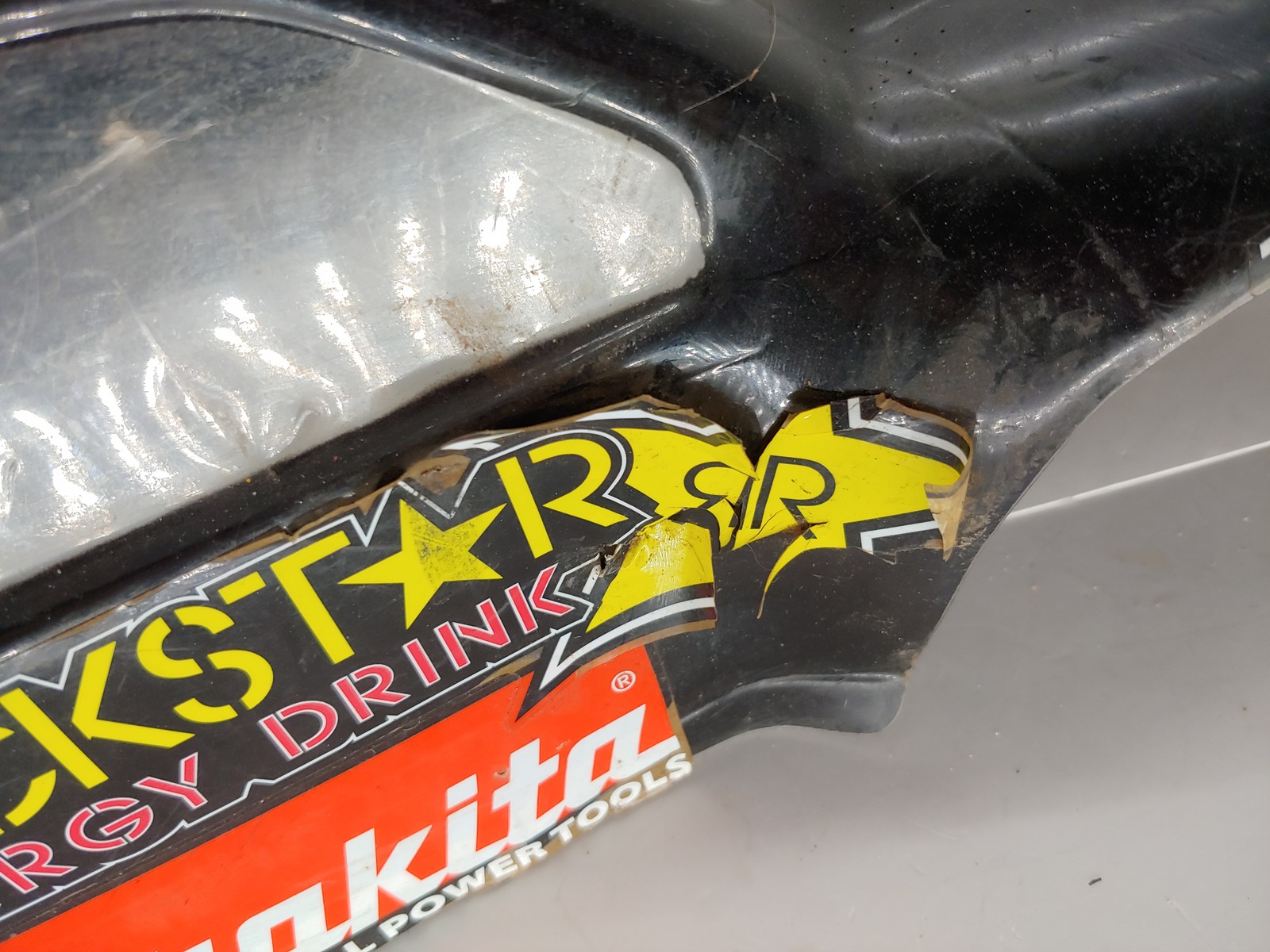 Used/Bashed: Rare Team Associated SC10 2wd Race Replica Rockstar Energy Body