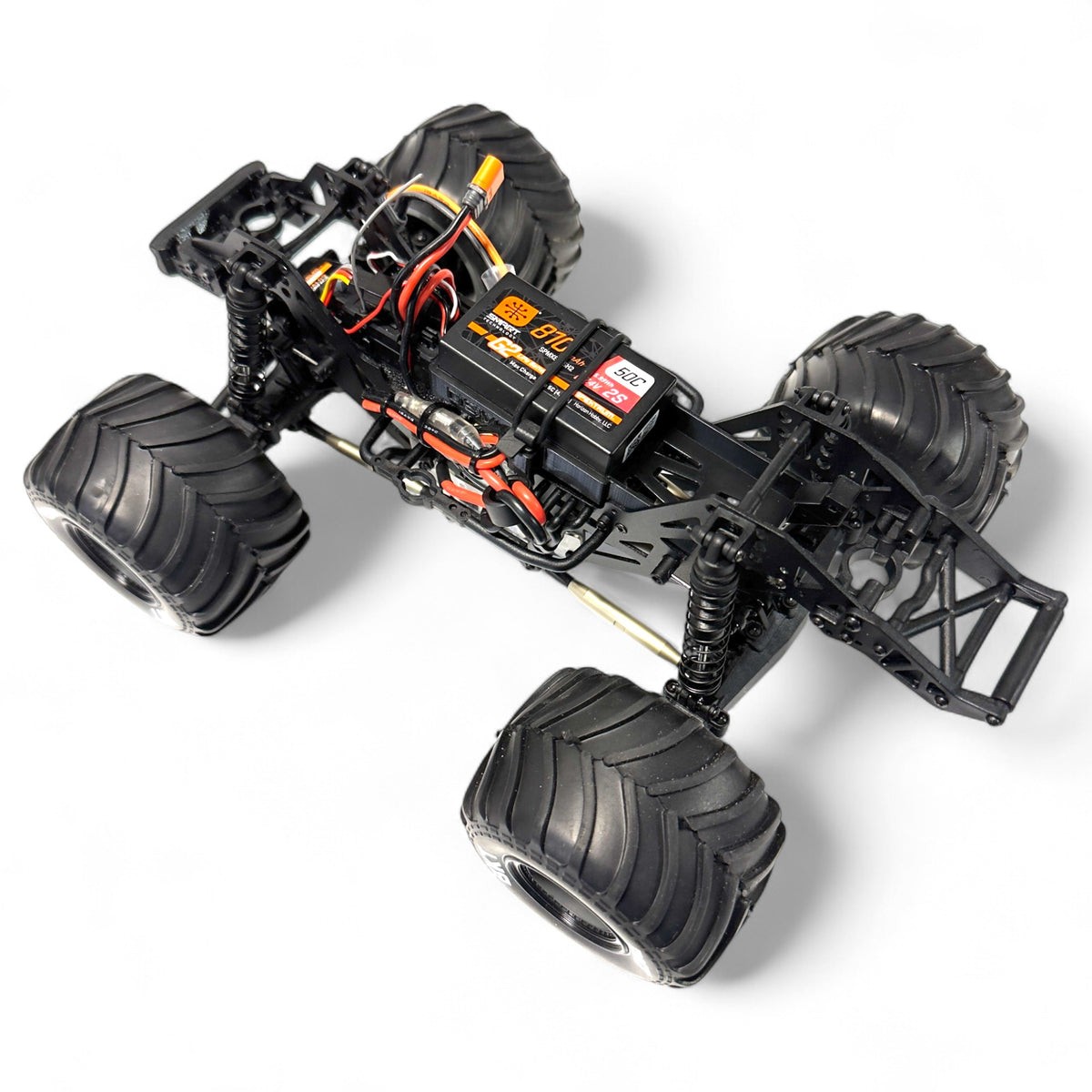 1400mah 2S Battery Tray (Fits Losi® Mini LMT) Works with stock 810mah 2s Lipo