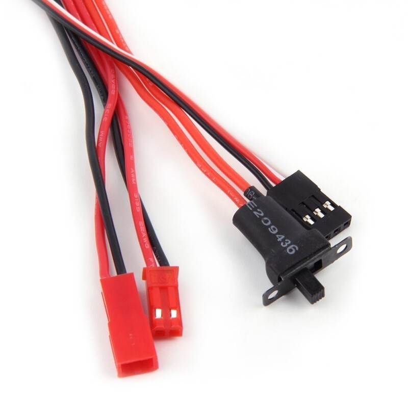 20A Brush ESC Brake Motor Speed ESC for 1/18 1/16 Remote Controller RC Boat Car