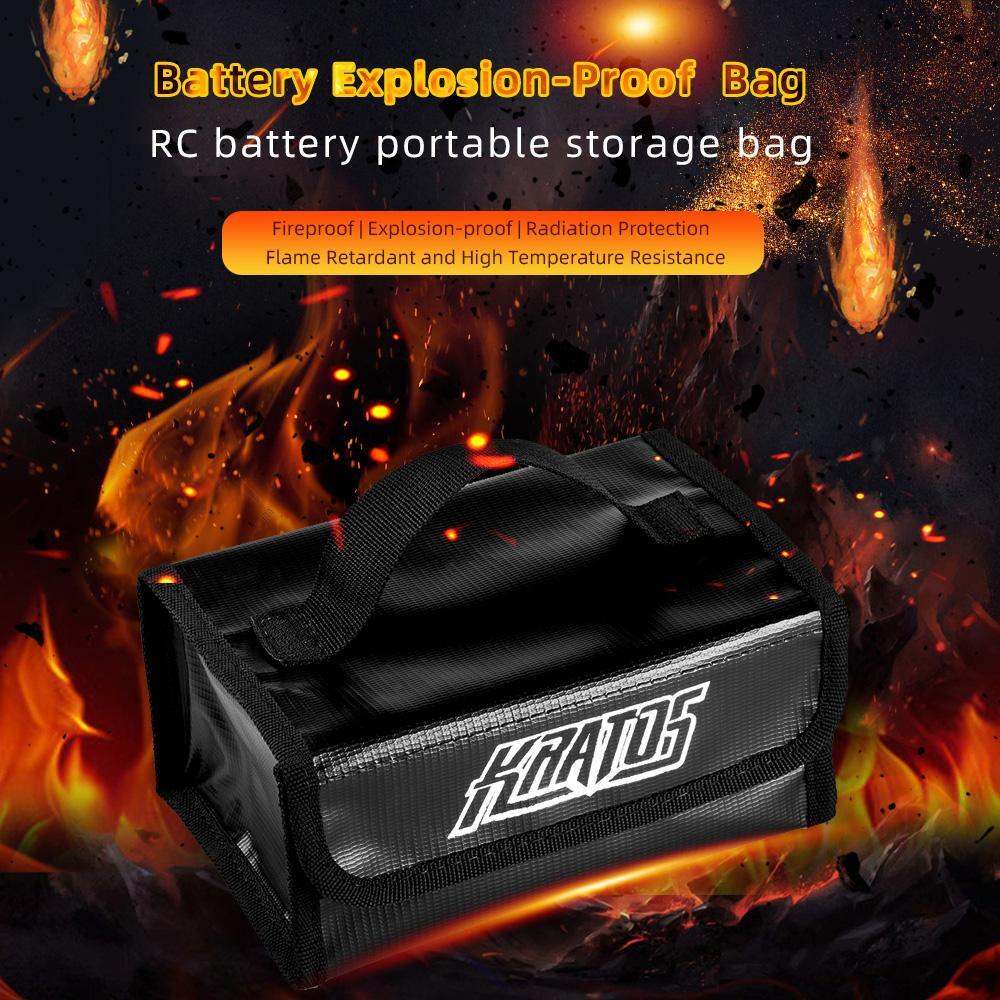 HGLRC KRATOS LiPo Battery Fireproof Safety Bag Lipo Sack for Charging Storage