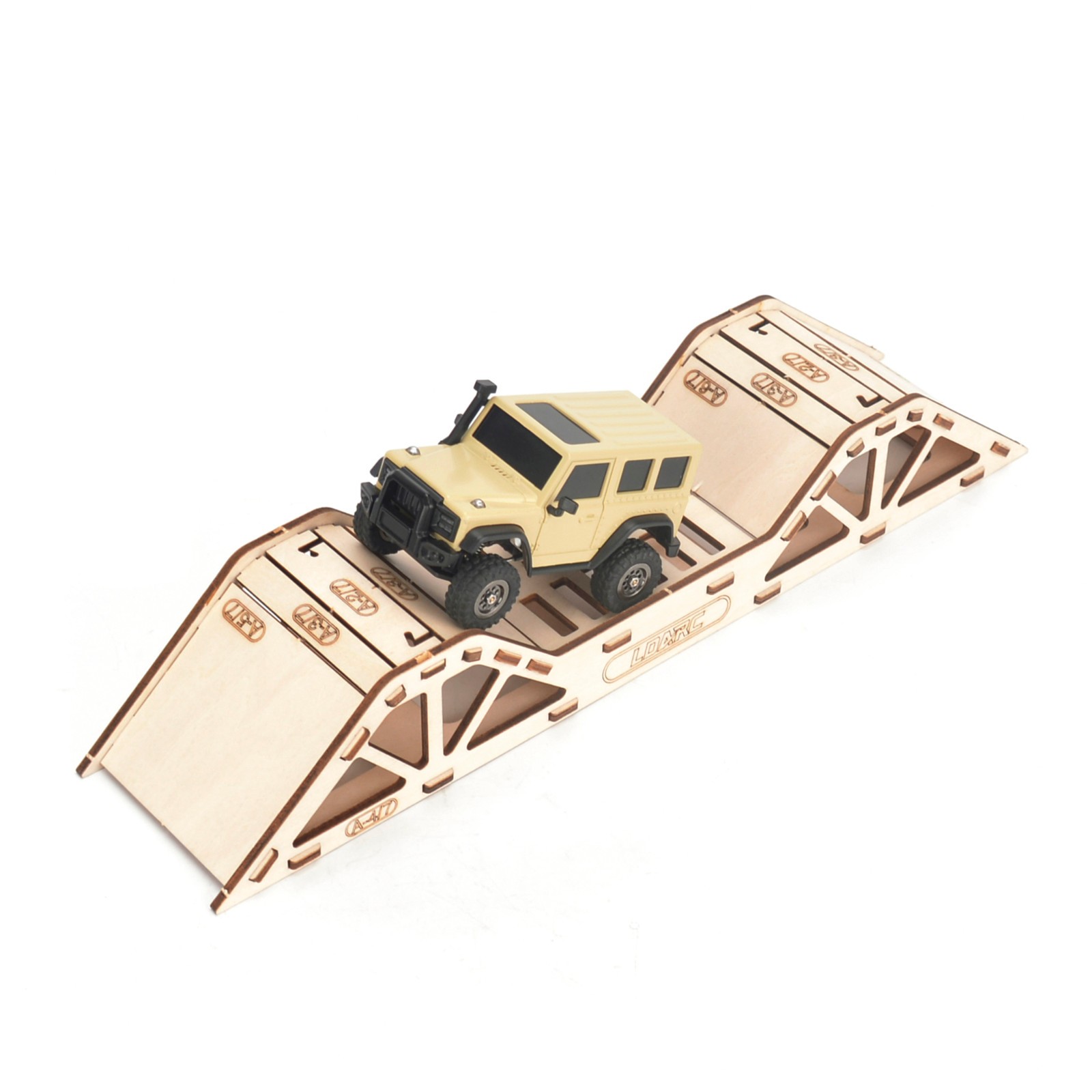 LDARC 1/43 1/58 1/64 RC Car Track Desktop Climbing car Simulation Obstacle