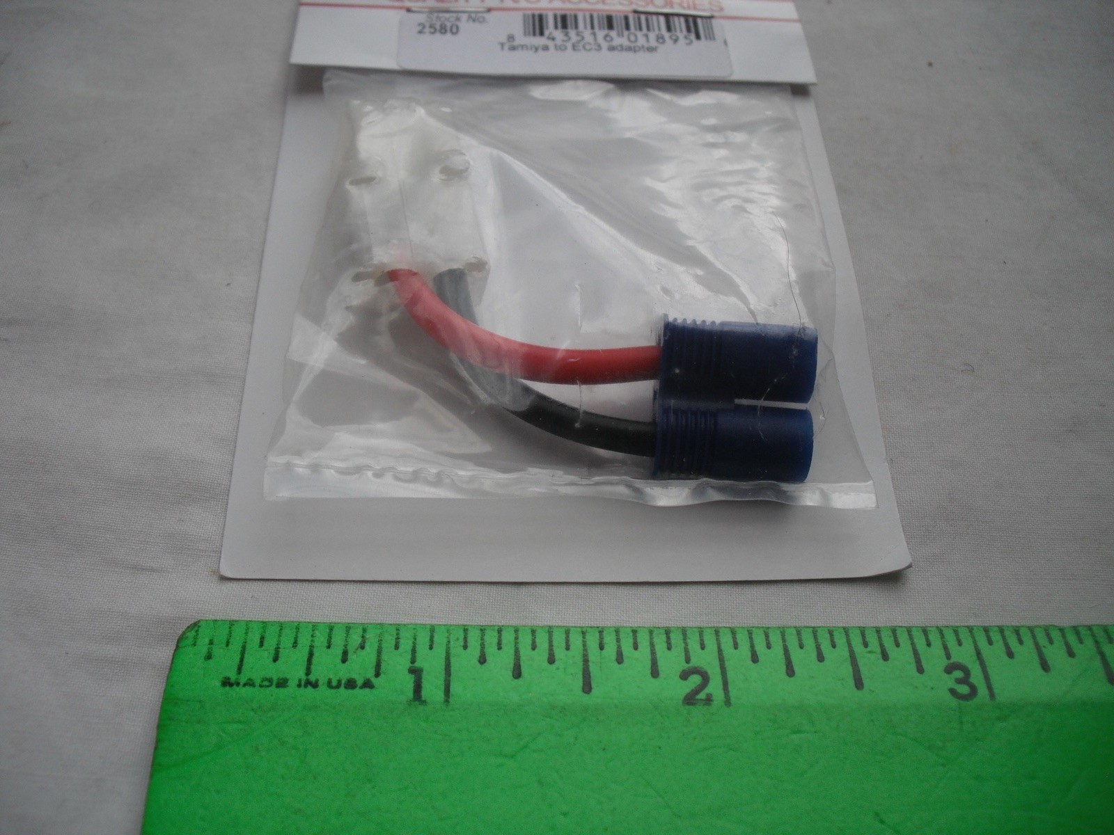 Maxx Products Mpi 2580, Tamiya to EC3 Adapter, Cable Wire, RC R/C Plane Airplane
