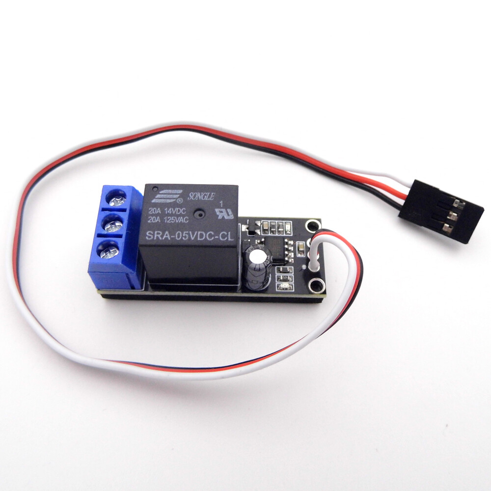RC Model PWM Receiver Control Switch 20A Relay for Water Pump Light FPV Camera