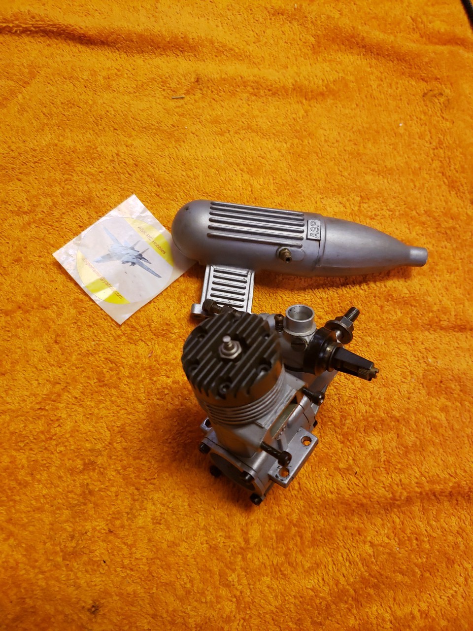 ASP Engine – ASP 40 ABC RC motor – Nice
