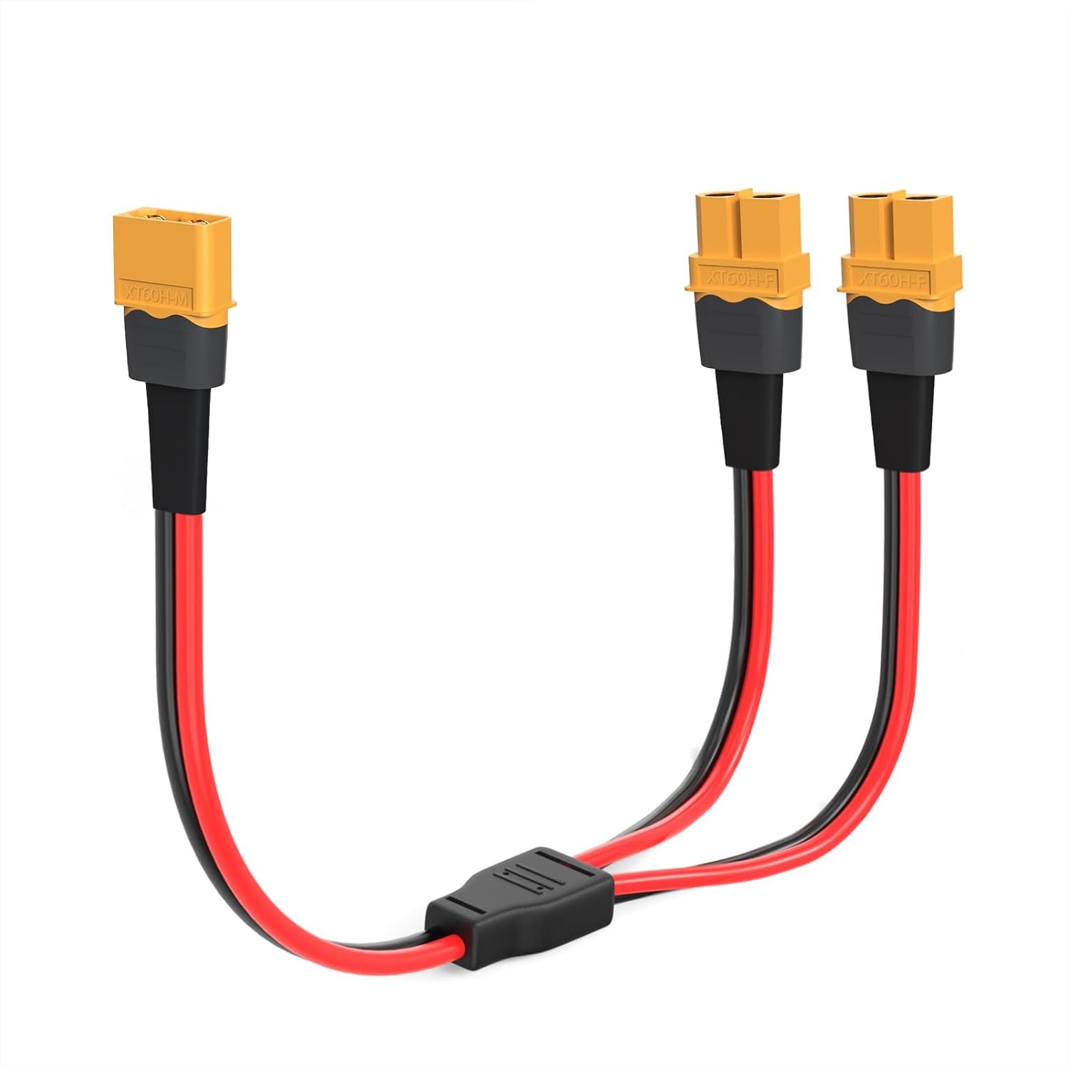 1FT 12AWG XT60 Battery Y Splitter Cable Male Female for UAV Phantom RC Motor Car