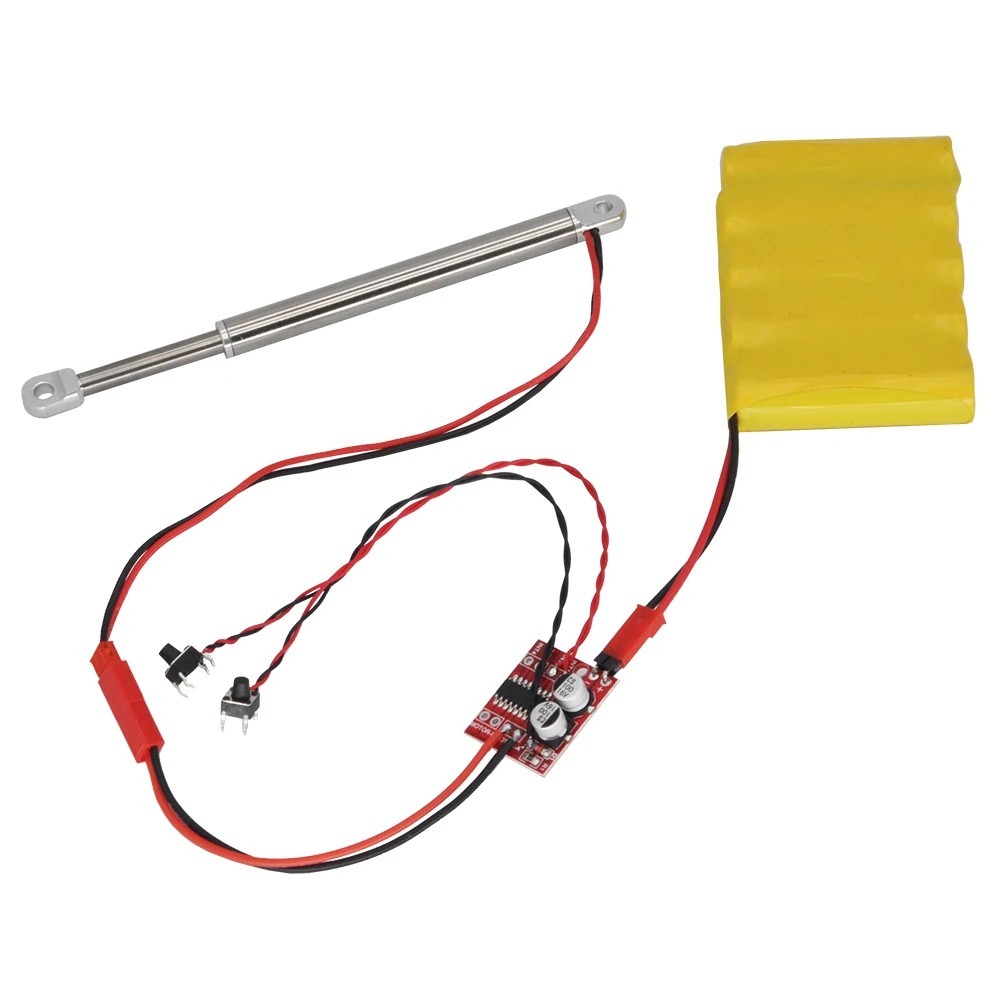 3-9V Metal Electric Push Rod Simulation Cylinder 30-130mm RC Car Excavator DIY