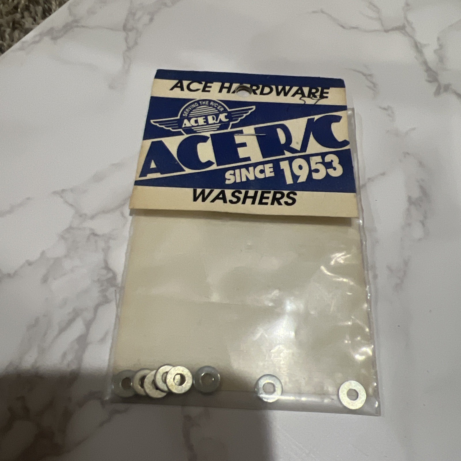 Vintage ACE R/C Hardware RC Airplane Washer 826-NO. 4 8 Pieces