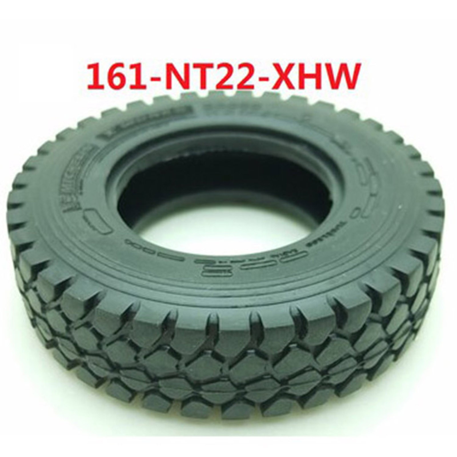 2* Rubber Tyre Tires for Tamiya 1/14 770S 56368 Trailer RC Truck Buggy Car Parts