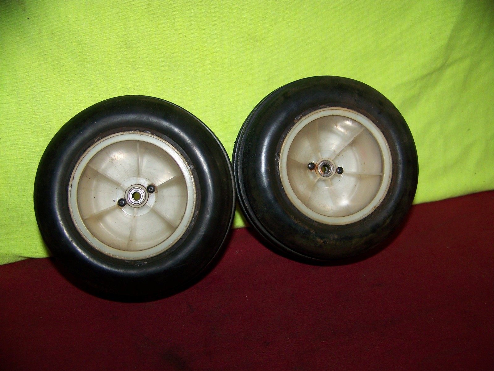 losi front xxt wheels tires clear discs bearings usa originals rc10gt rc parts