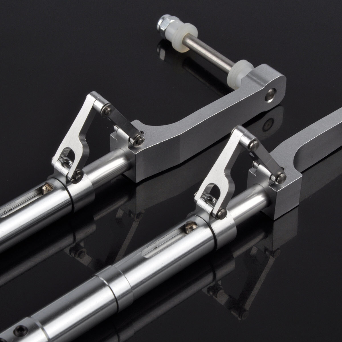 1 Set Alu Alloy Anti-Vibration Landing Gear For P57 RC Airplane ф5xD4mmx161mm