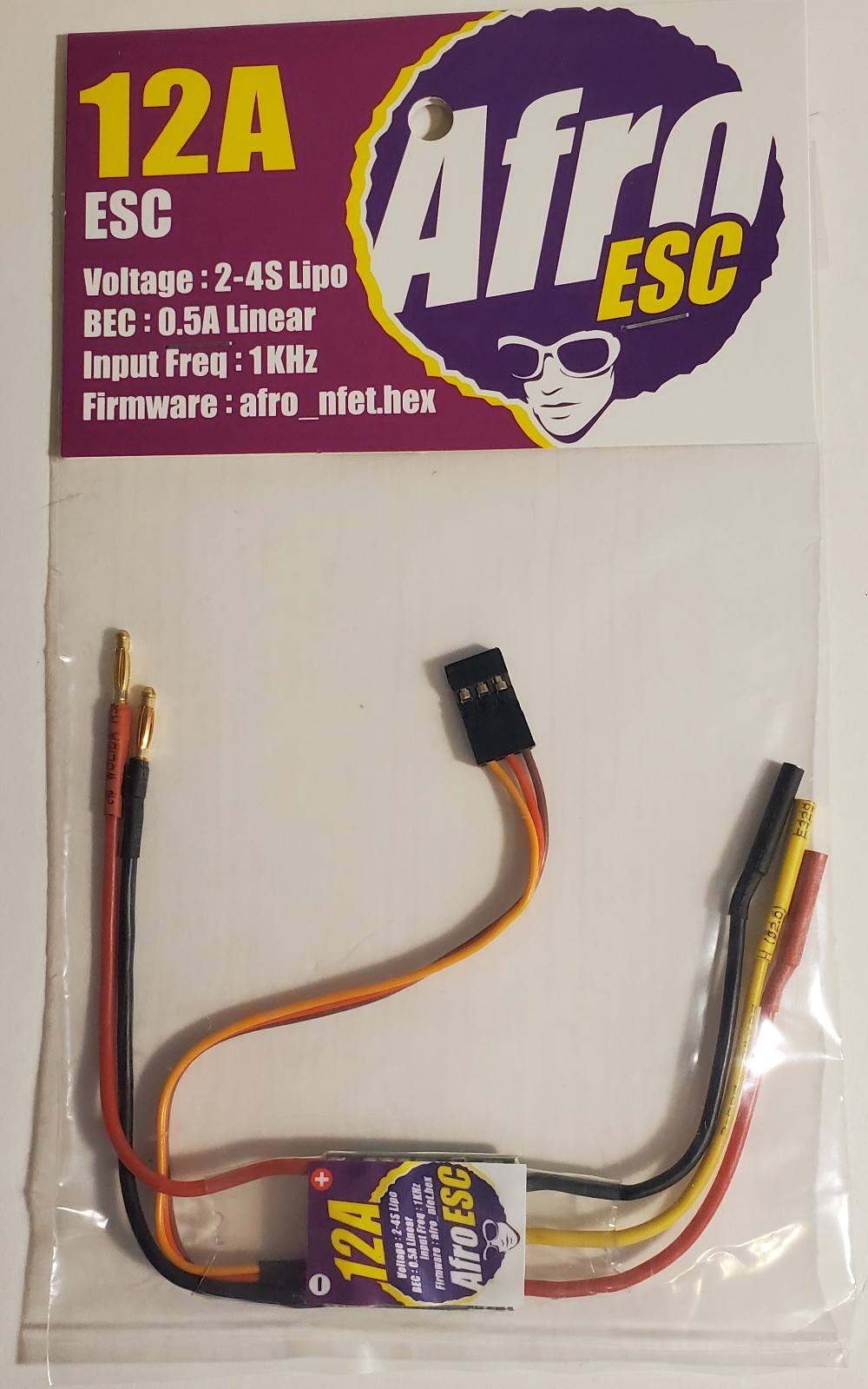 Afro 12A UltraLite Multi-rotor ESC w/BEC (SimonK Firmware), New, US Seller