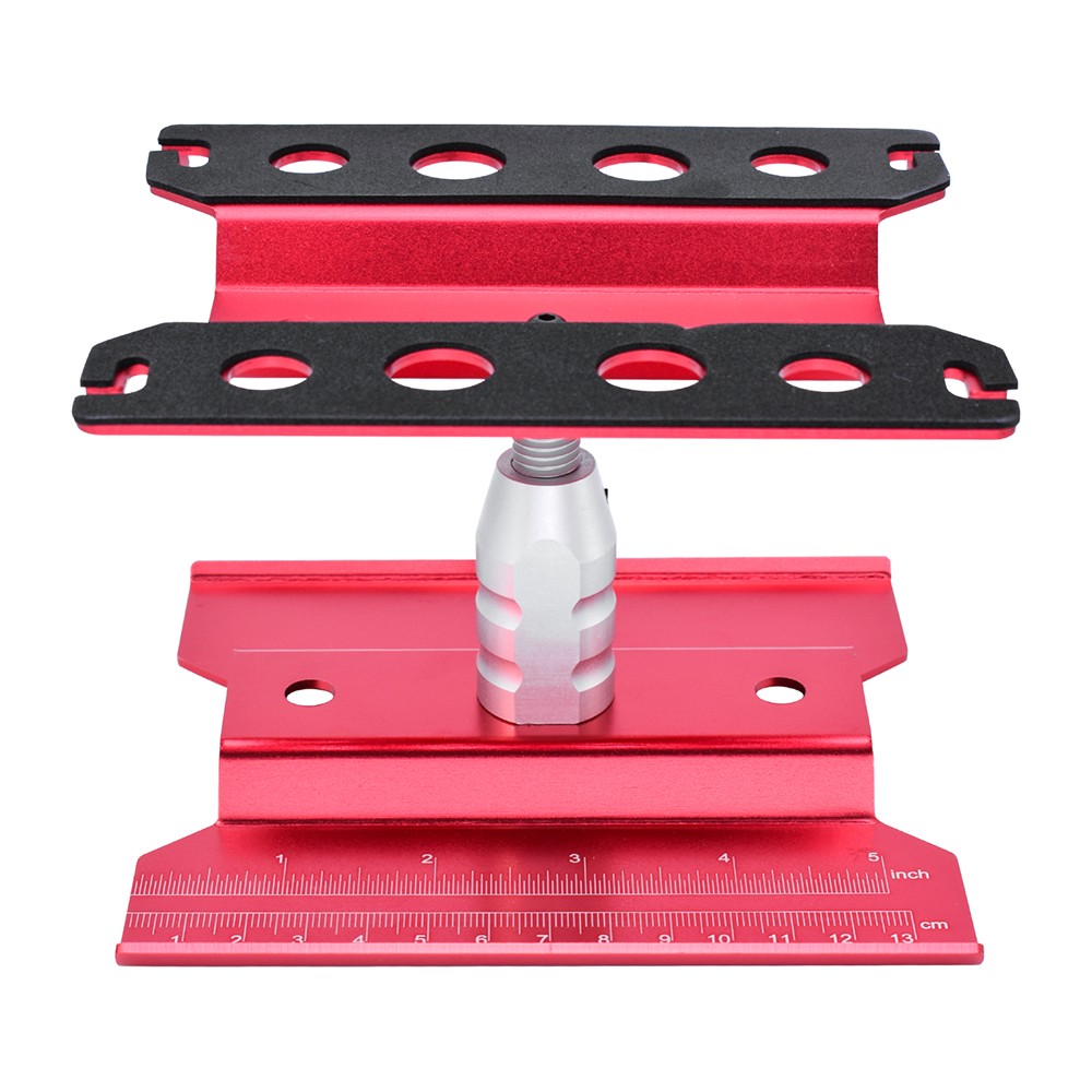 RC Car Work Stand Metal Repair Workstation w/ Magnetic Tray For 1:8 1:10 RC Car