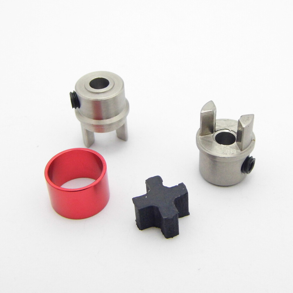 Elastic Coupling Joint 3.175 4mm 5mm to 4mm Coupler fr RC Boat MONO Yacht Marine