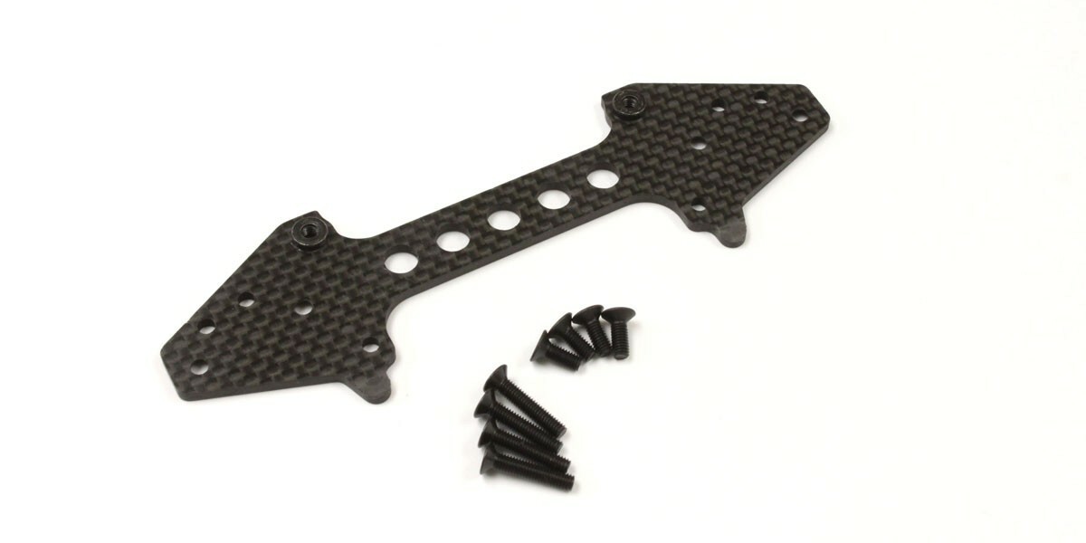 Kyosho Vintage Series Carbon Rear Suspension Plate (Scorpion 2014) – SCW005