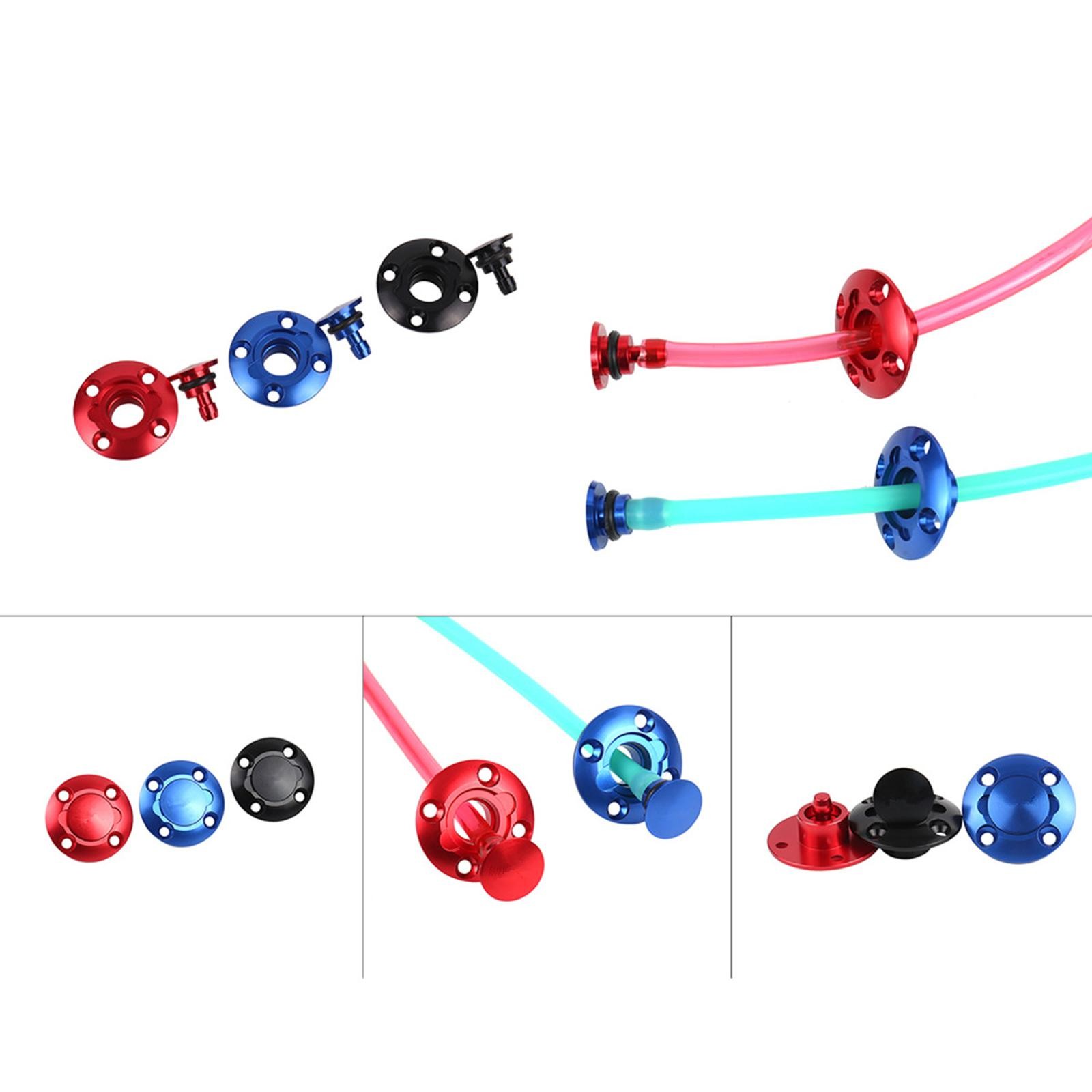1pcs CNC Aluminum Alloy Round Fuel Dot Cap Oil Tank Plug For RC Airplane Model