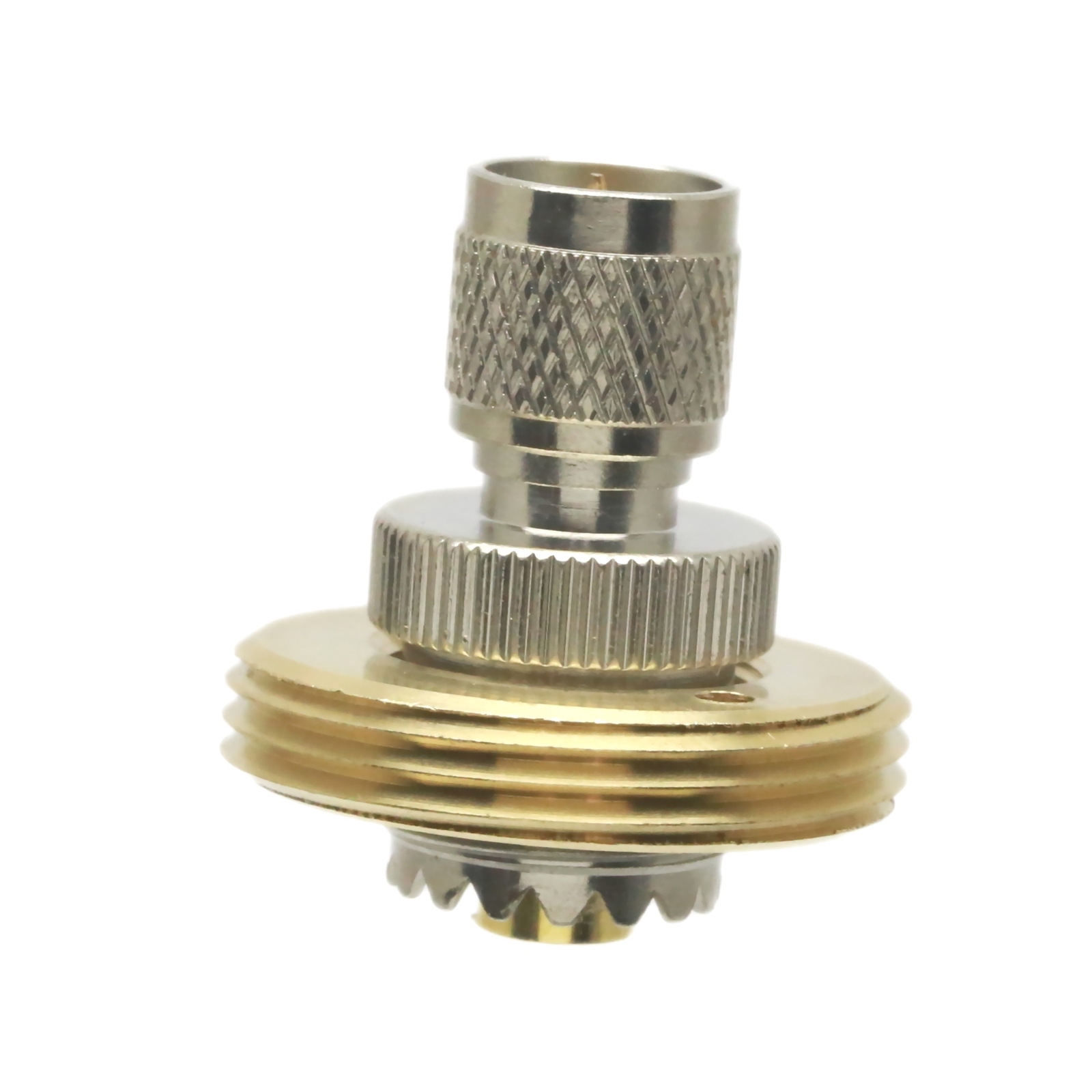 NMO Mount connector 5/8″ hole to mini-UHF male adapter UHF/VHF Antenna Ham Radio