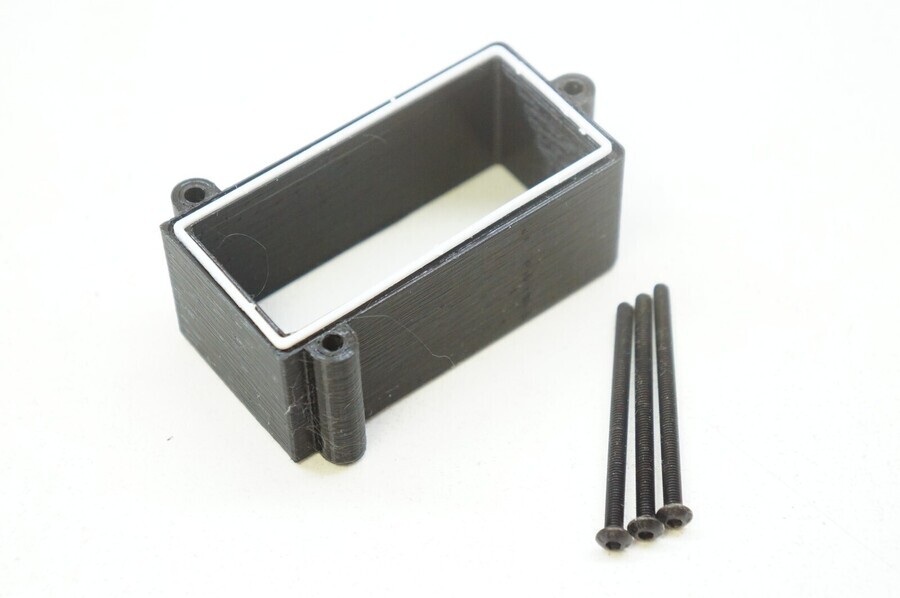 Receiver Box Expansion Middle Section (+1″) For Traxxas TRX4/TRX6 (For 8224)