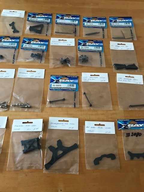 XRAY NT1 1/10 Electric On Road Car (spare parts Lot)
