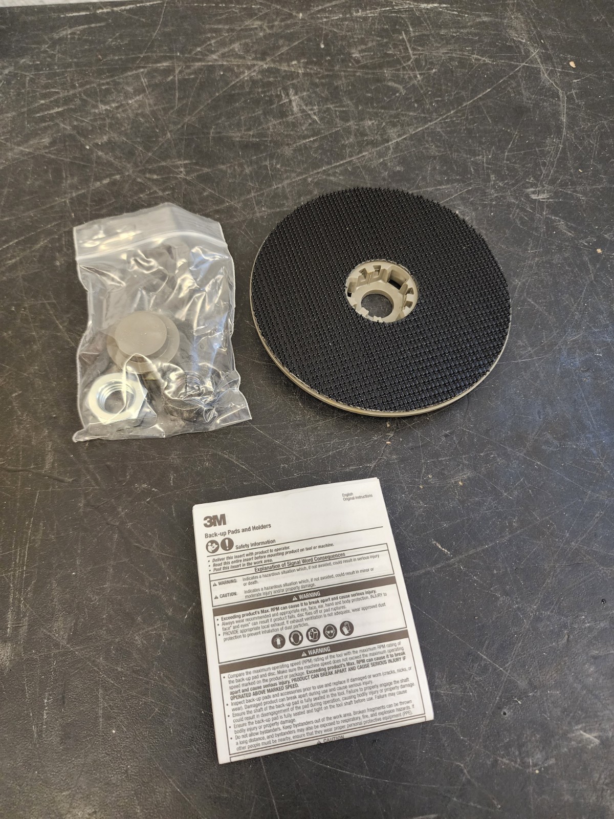 (5) Scotch-Brite Universal Surface Conditioning Back-up Pad 89871 5 in (125mm)