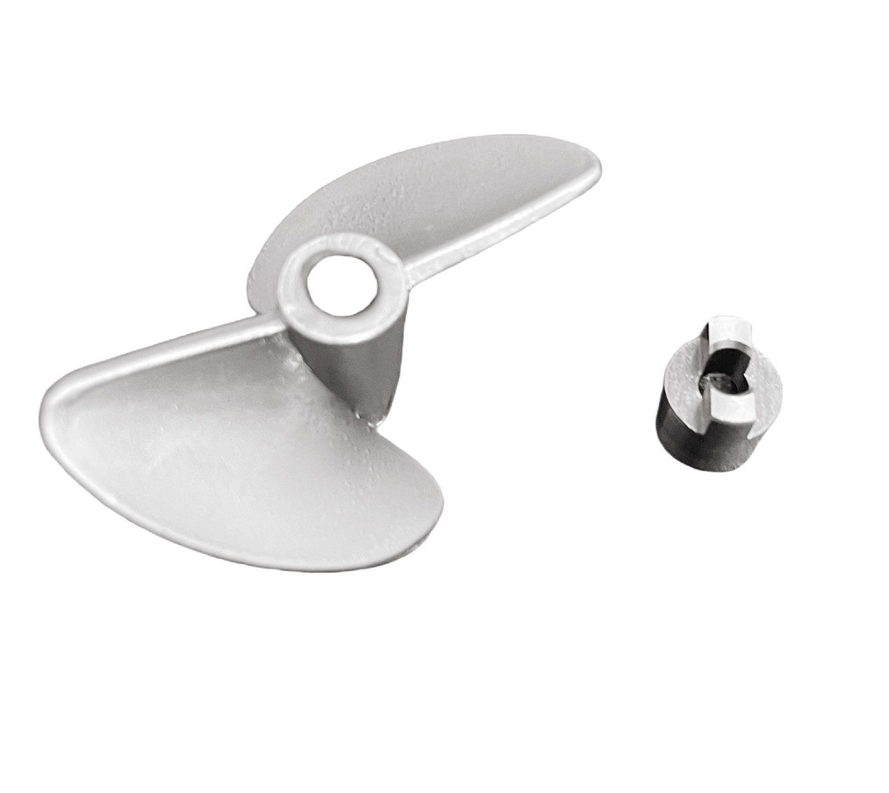 RC Boat 2 blade Metal propeller prop P1.4 Hole Inner Diameter 4mm Diameter 35mm