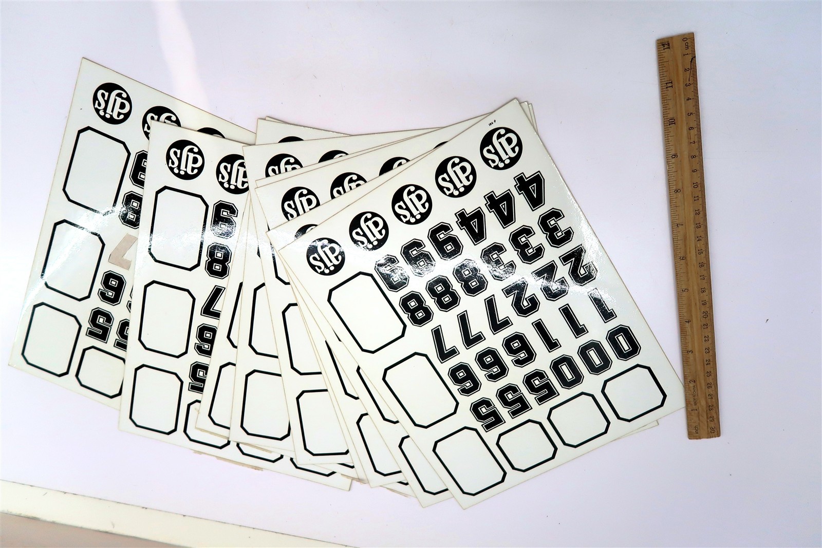Huge Lot of R/C Airplane Decals Stickers Flames, Numbers, Stars, Etc hundreds!!