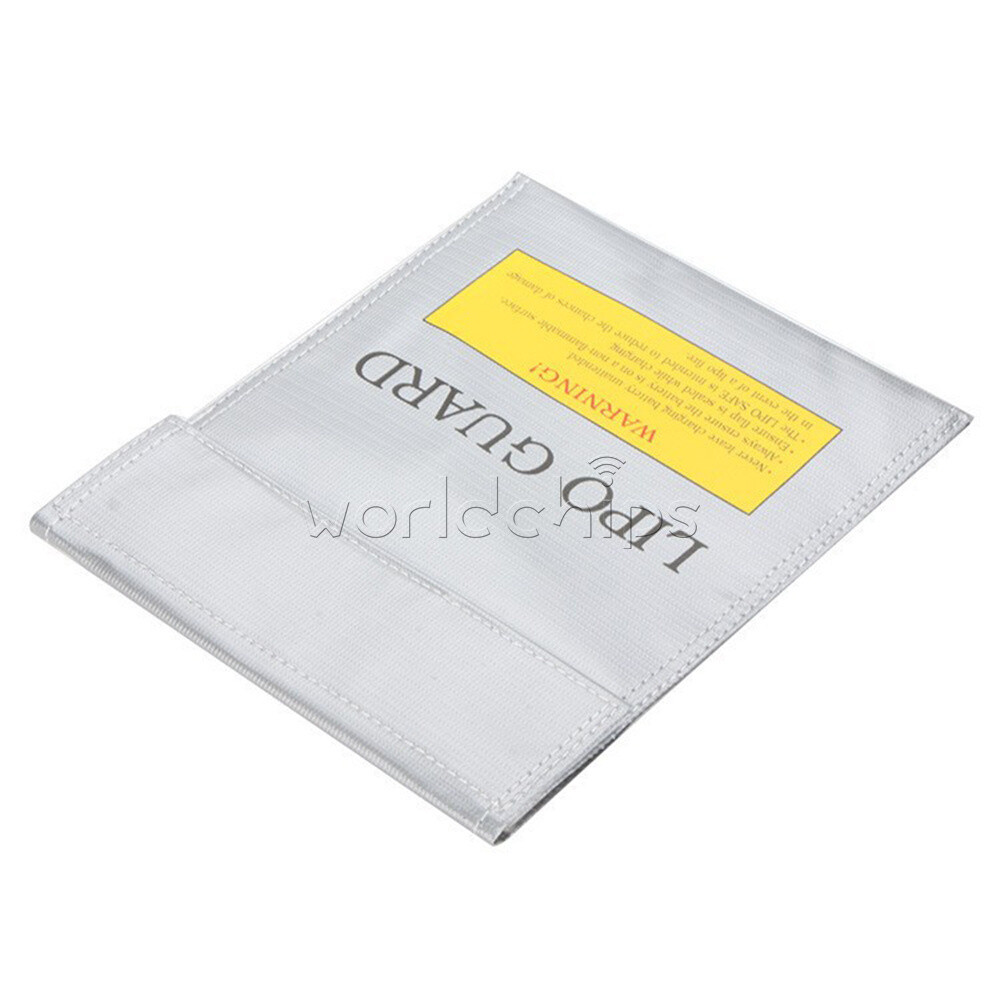 Fireproof High Quality RC LiPo Battery Safety Bag Safe Guard Charging Sack 2Size
