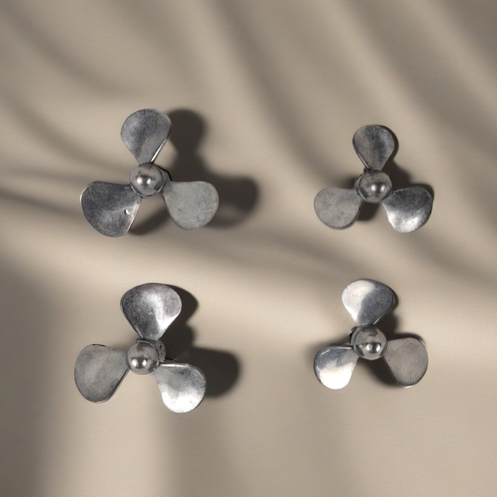 3 Blades RC Boat Metal Propeller D30/34/38/42/46mm Brass Props M4 mm Shaft