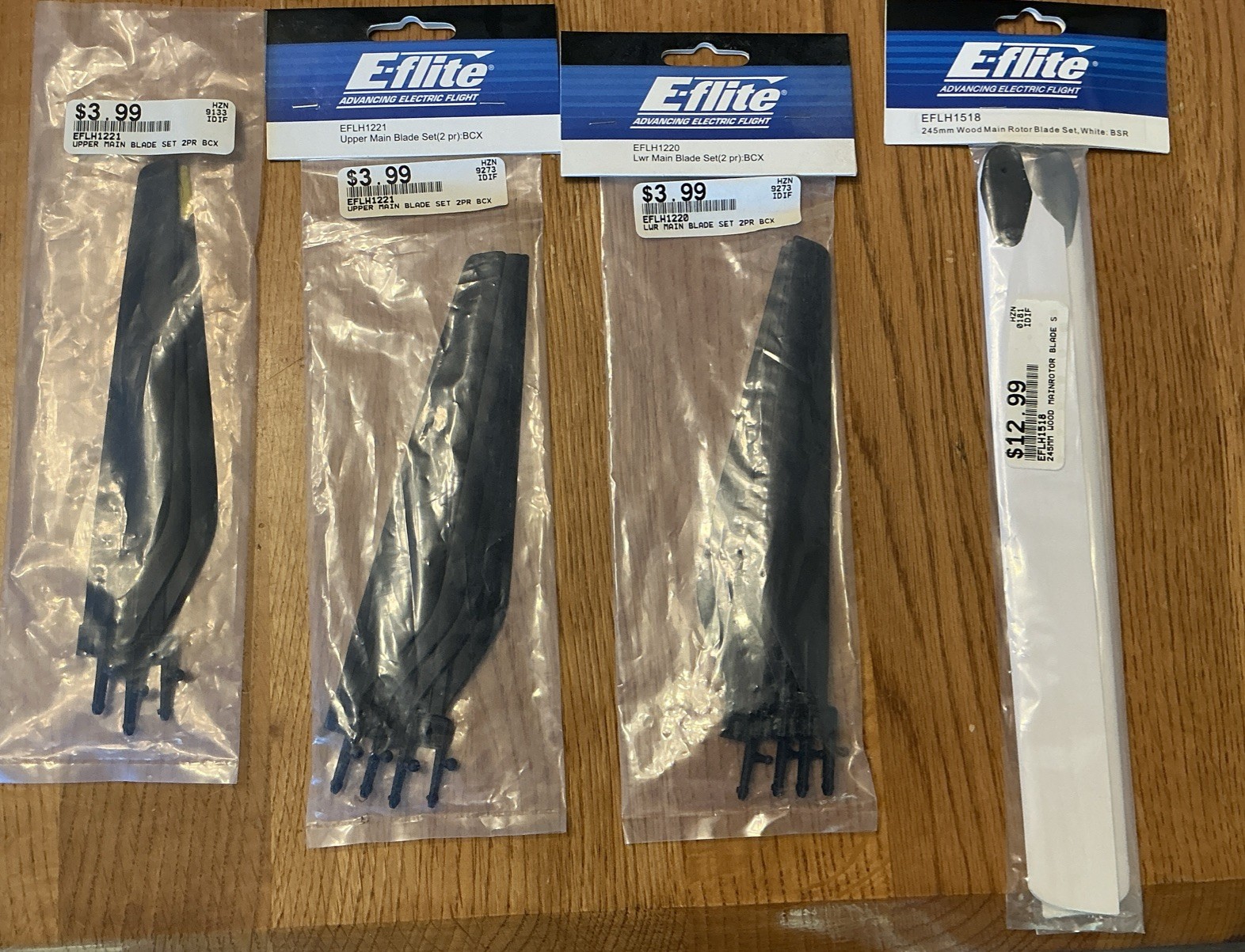 NIP E-Flite 16pks Hardware Blades Landing Gear Shaft O Ring Bearings EFLHXXXX