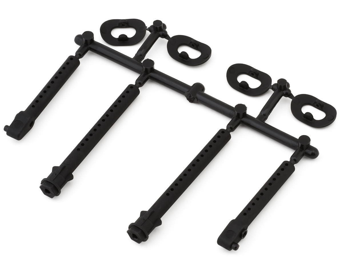 Yokomo MS1.0 Front & Rear Body Post Set (Hard) [YOKB11-016H]