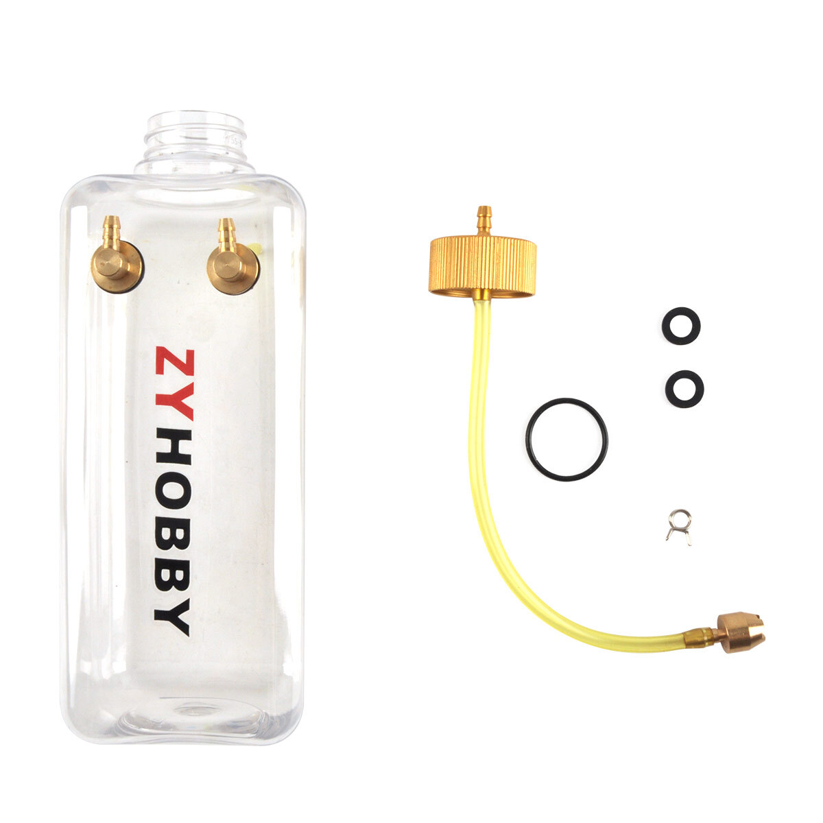1pc Transparent Plastic 500 700 1000CC/ML Fuel Tank Oil Box for Gas Nitro Plane