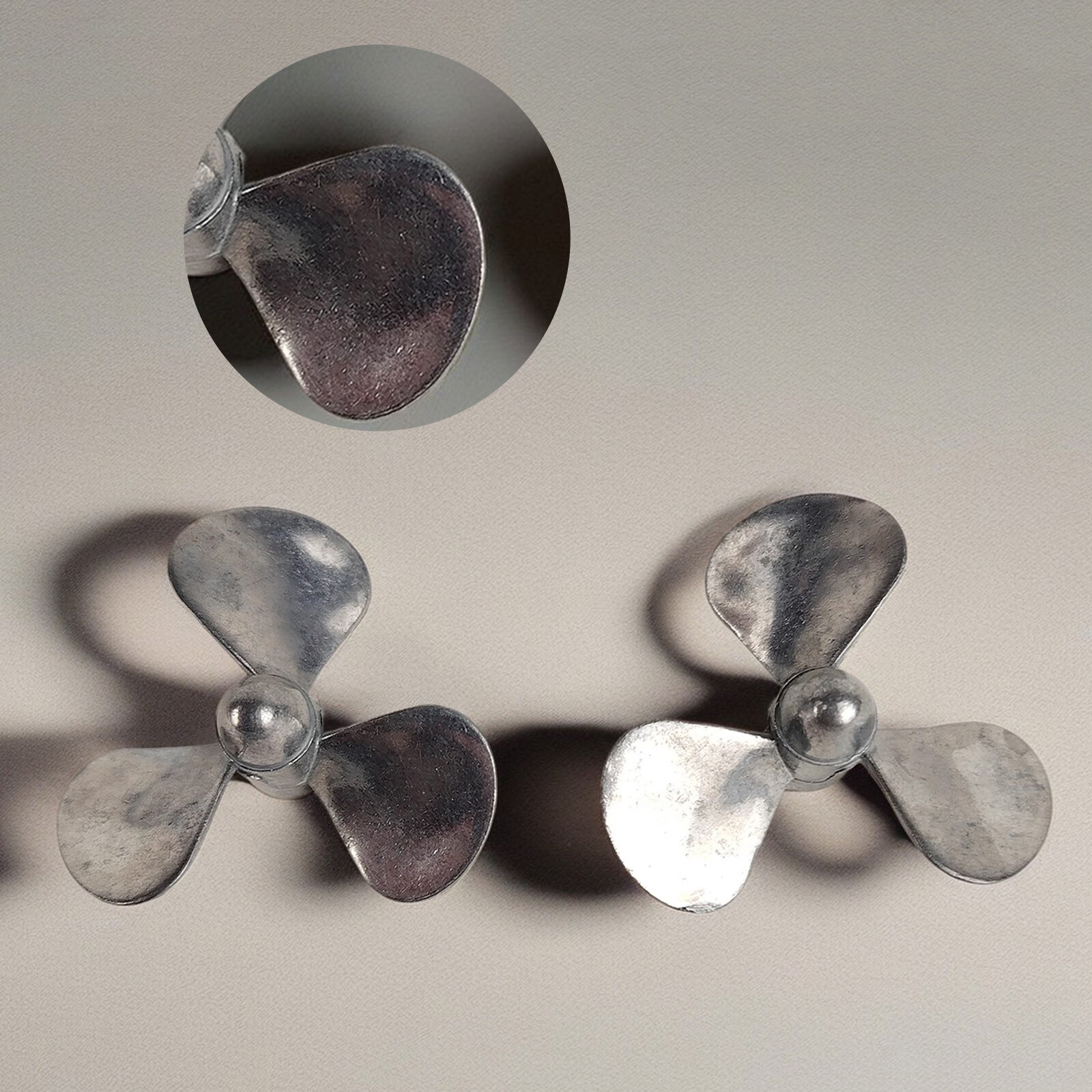 3 Blades RC Boat Metal Propeller D30/34/38/42/46mm Brass Props M4 mm Shaft