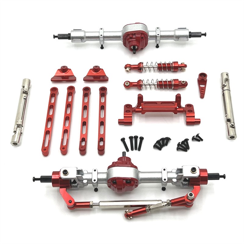 Full Car Metal Assembly Kit For 1/12 MN82 LC79 MN78 RC Upgrade Replacement Parts