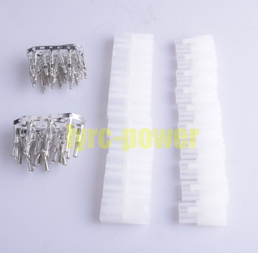 20pairs Big Tamiya Connector plug 2Pin Male Female for Charger Drone Car Battery