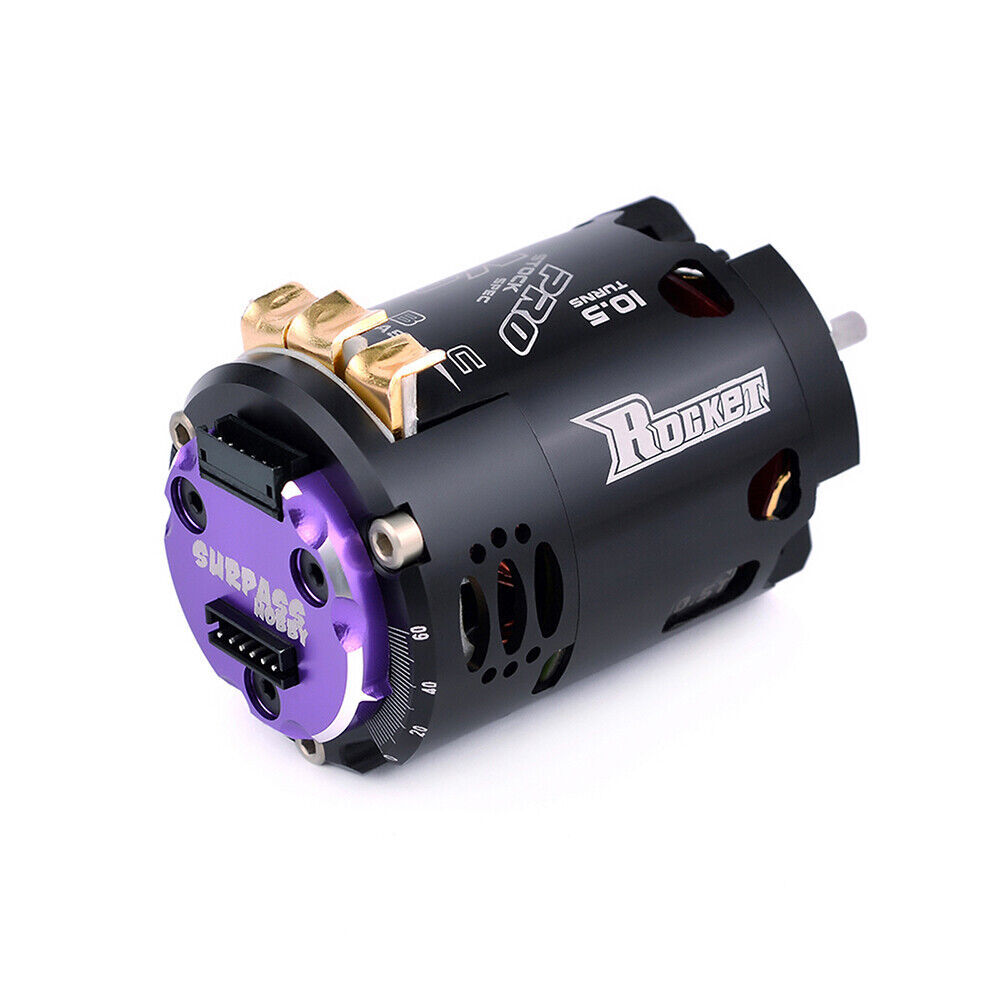 Surpass Hobby Rocket 540 Brushless Motor For Modified Competition 1/10 1/12 Car