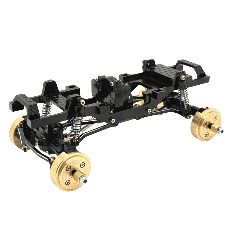 For FMS 1/24 Power Wagon FCX24 RC Full Metal Car Frame Gearbox Set Upgrade Parts