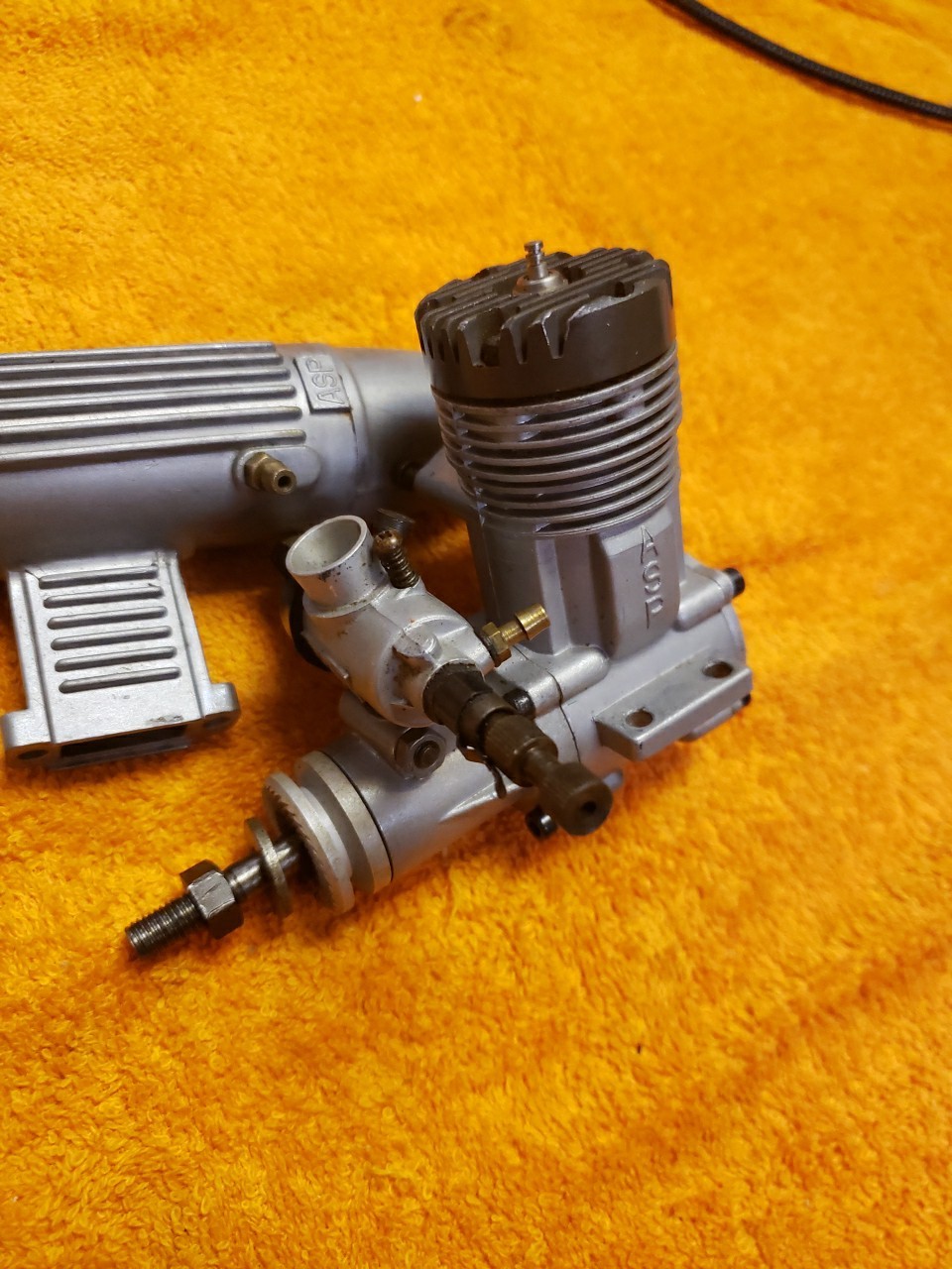 ASP Engine – ASP 40 ABC RC motor – Nice