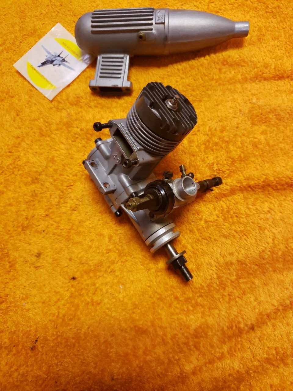 ASP Engine – ASP 40 ABC RC motor – Nice