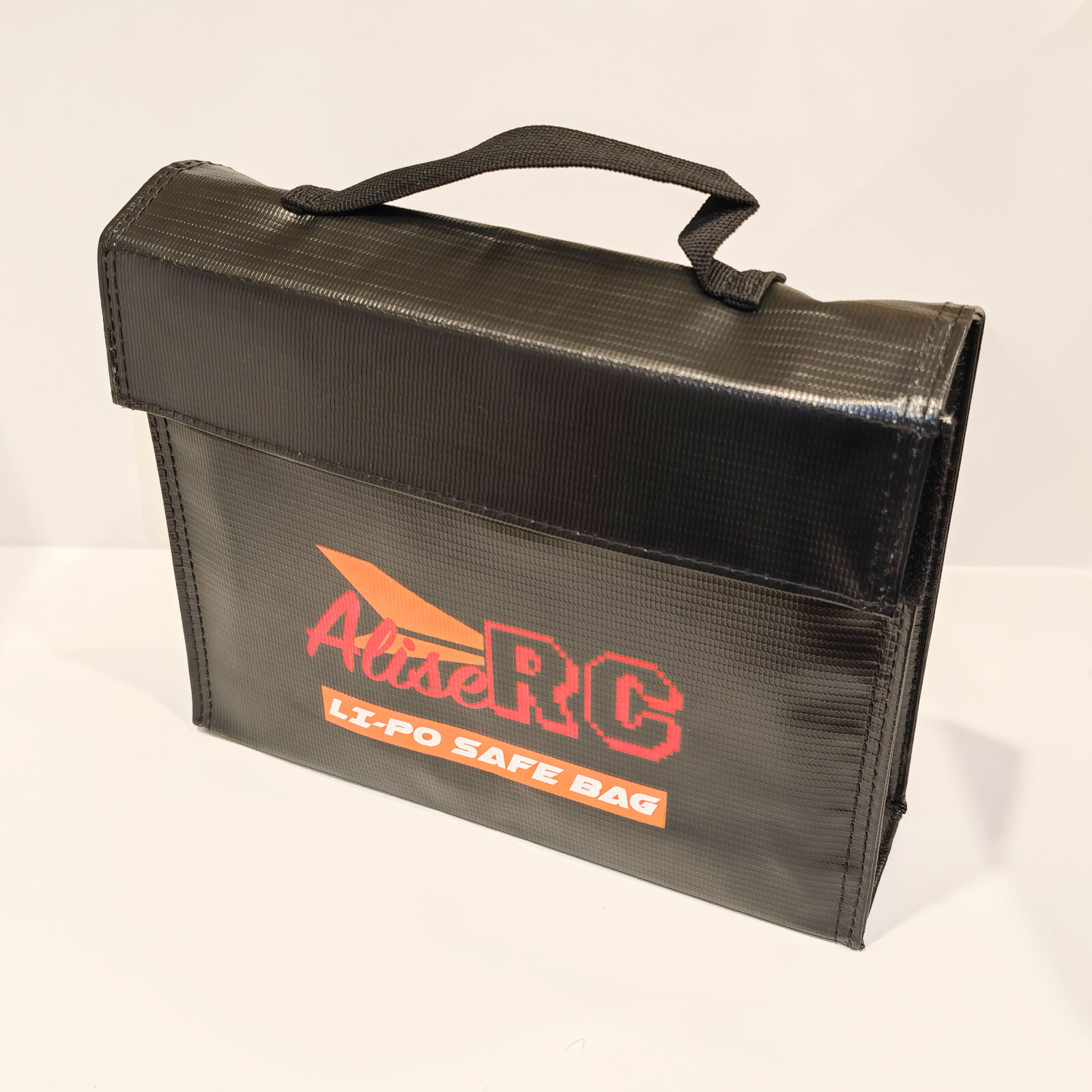 240x65x180mm BLACK Fireproof Explosion Proof Battery Charging Safety Bag