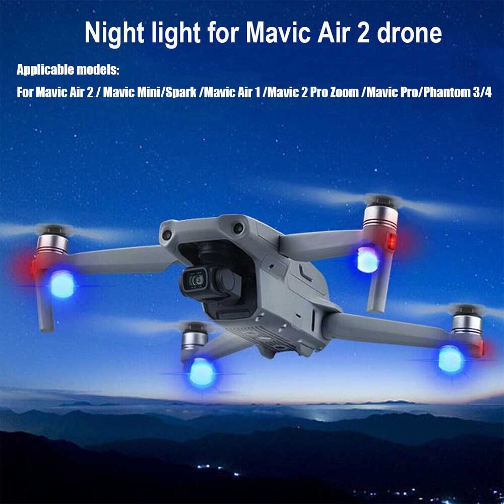 8 set Drone Strobe Light Emergency Lightweight Flash Signal Lamp for DJI Mini 2