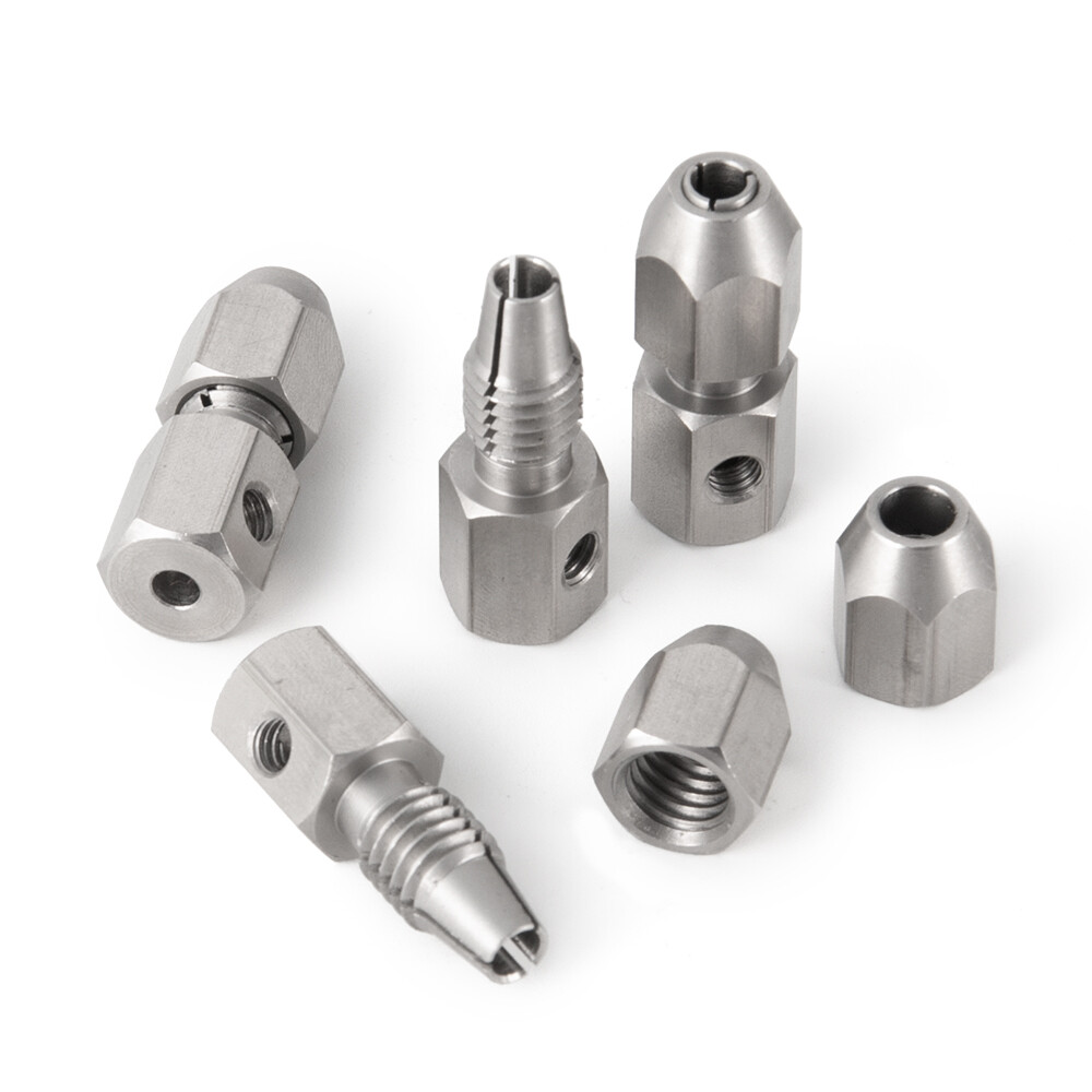 CNC 3.17/4/5/6mm to 4mm Flex Collet Coupler Motor Shaft for RC Boat coupling