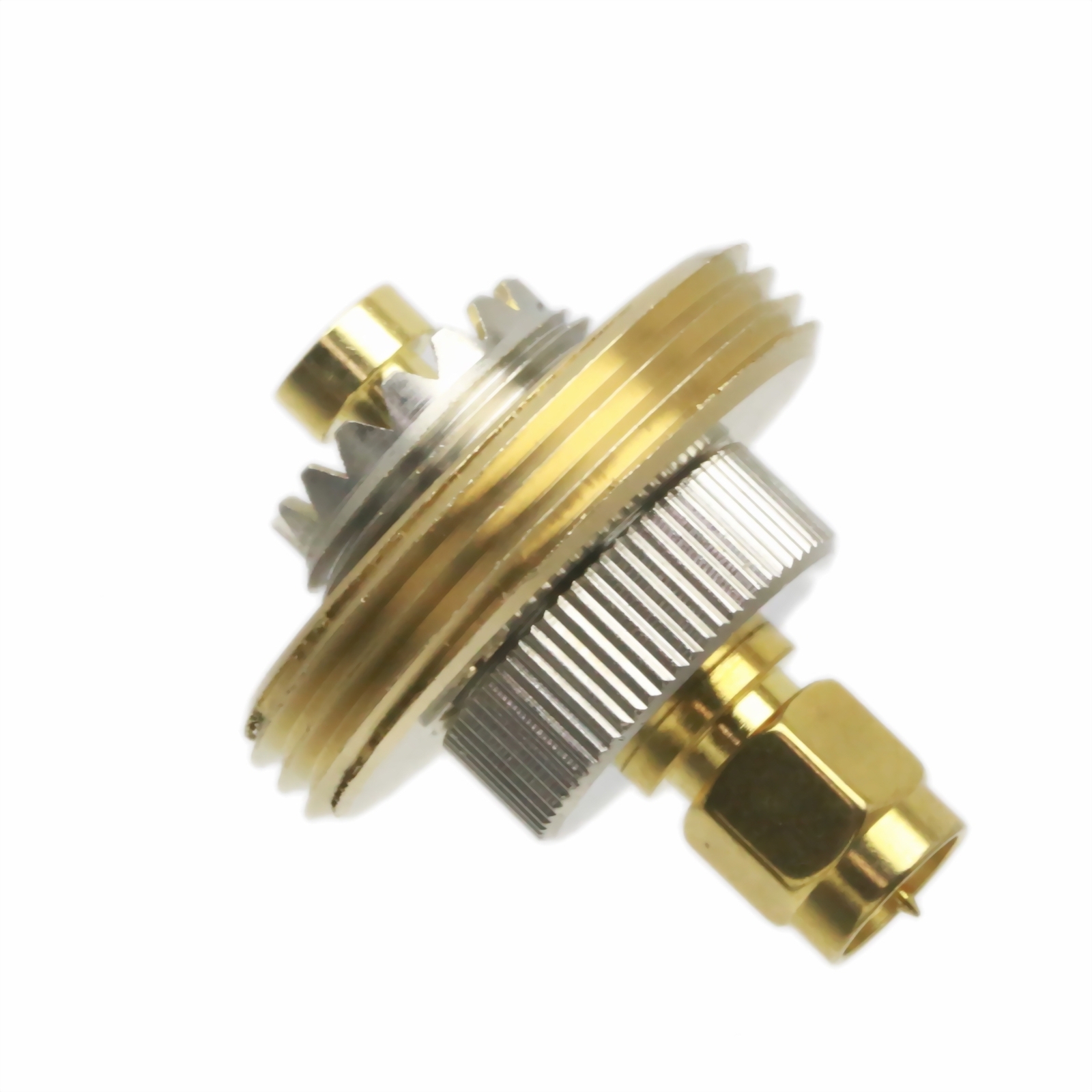 NMO Mount connector 5/8″ hole to SMA male adapter UHF/VHF Antenna Ham Radio MOTO