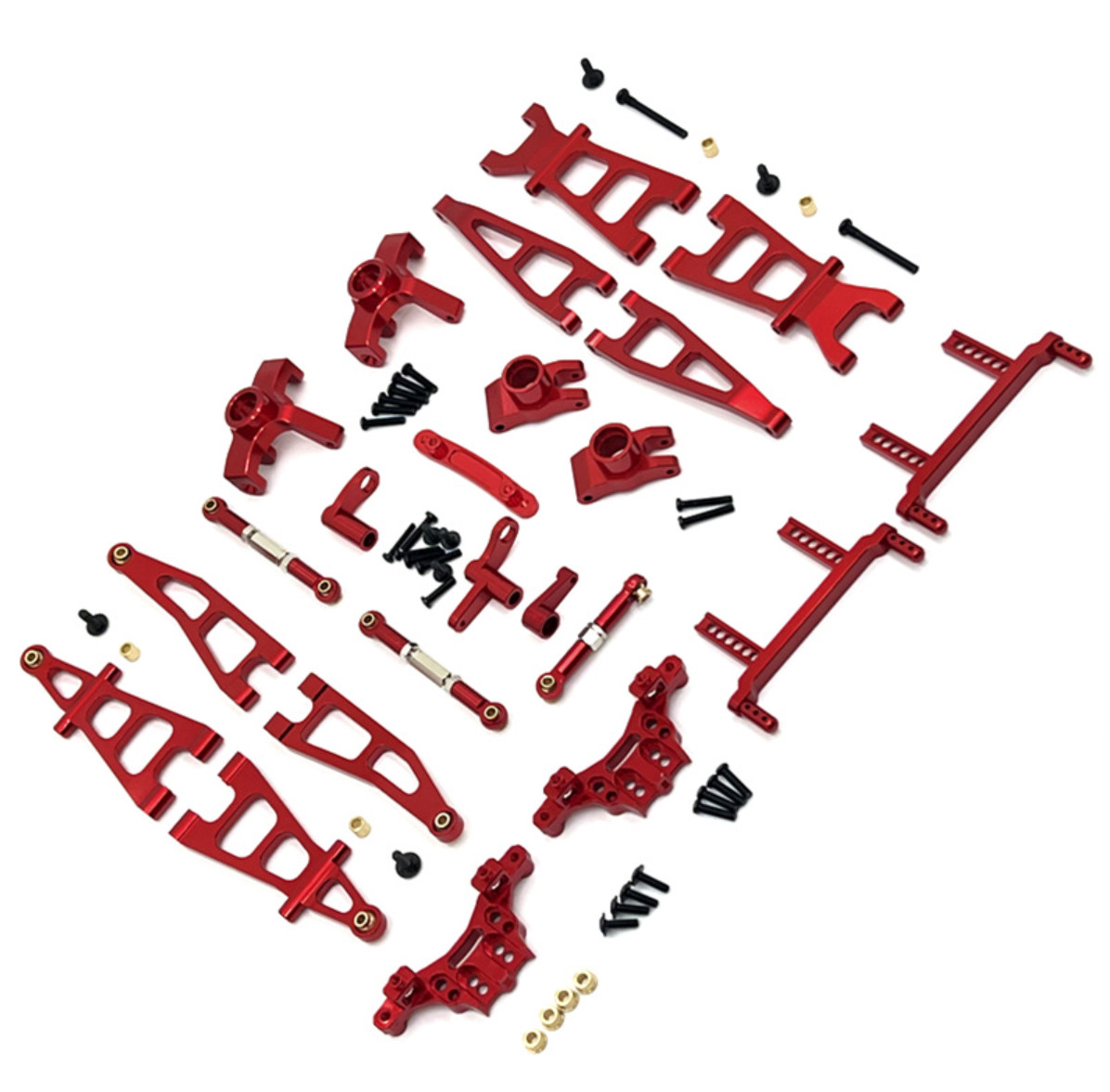 Aluminum alloy CNC Metal Upgrade Parts DIY For KYAMRC 1/16 G161 G162 G169 rc car