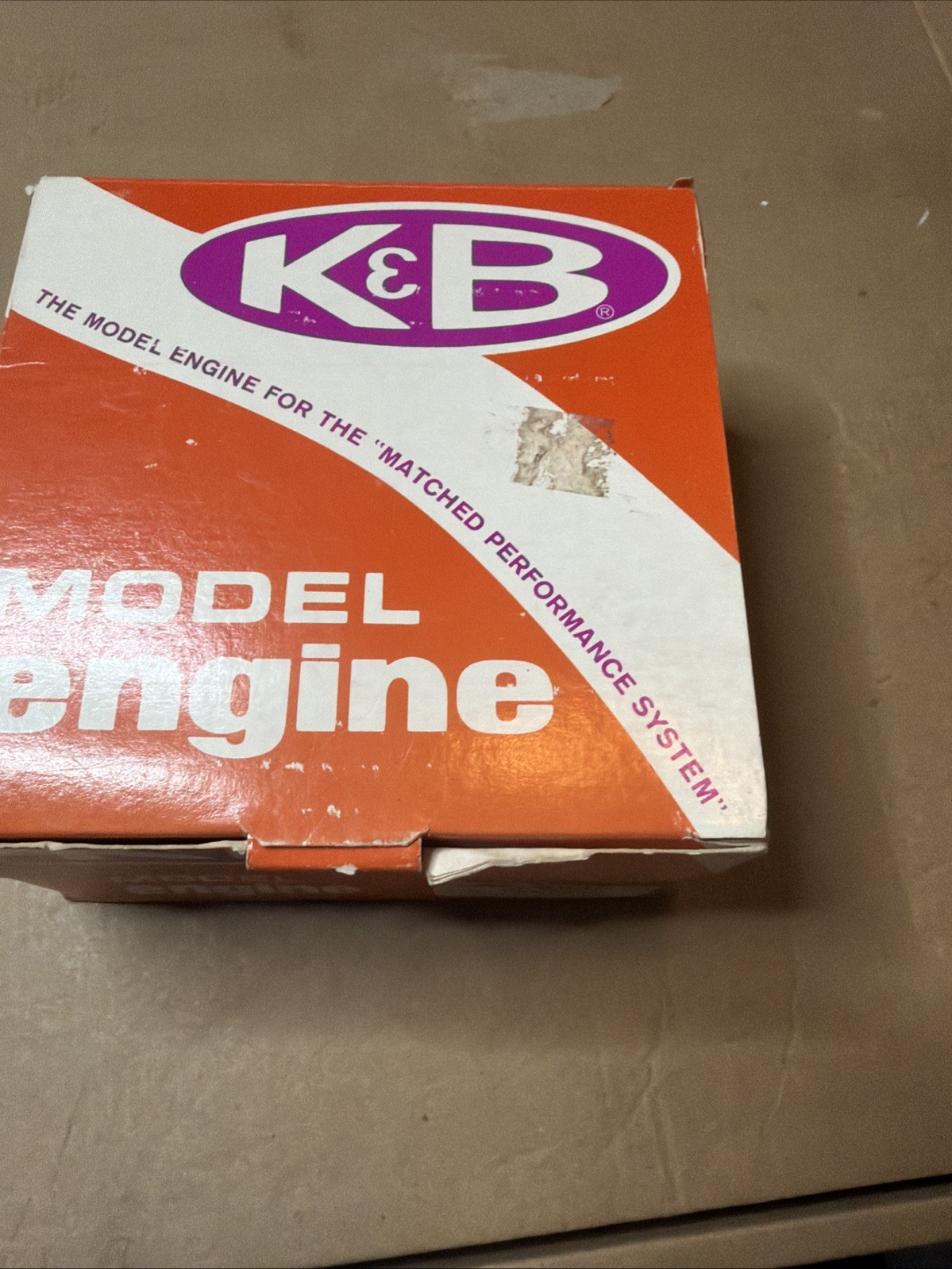 K&B Engine – K&B .61 RC MOTOR – NJ23 No 6550 – New
