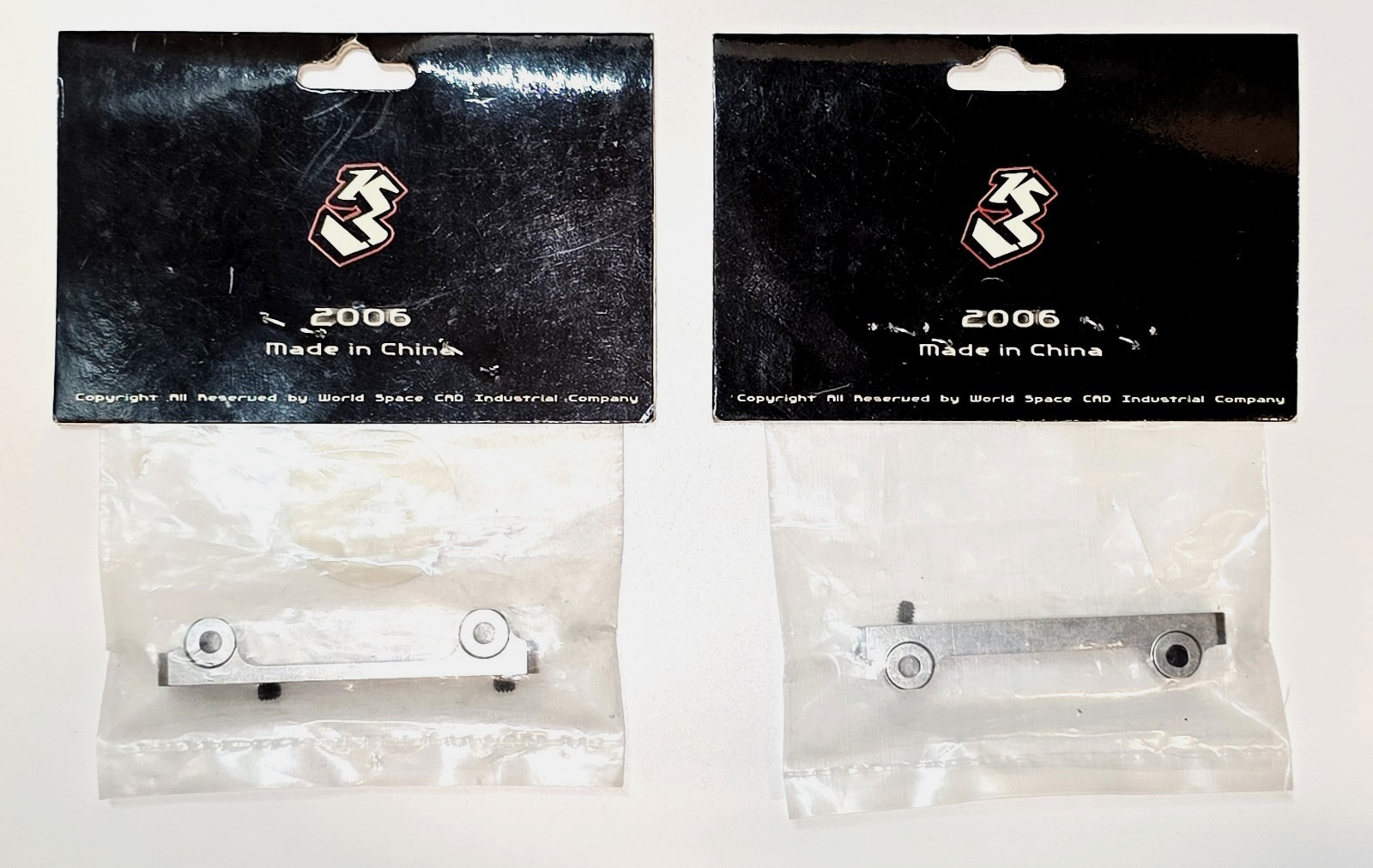 Vintage 3 Racing NTC3 Nitro TC3 Aluminum Front Rear Suspension Arm Mounts RARE