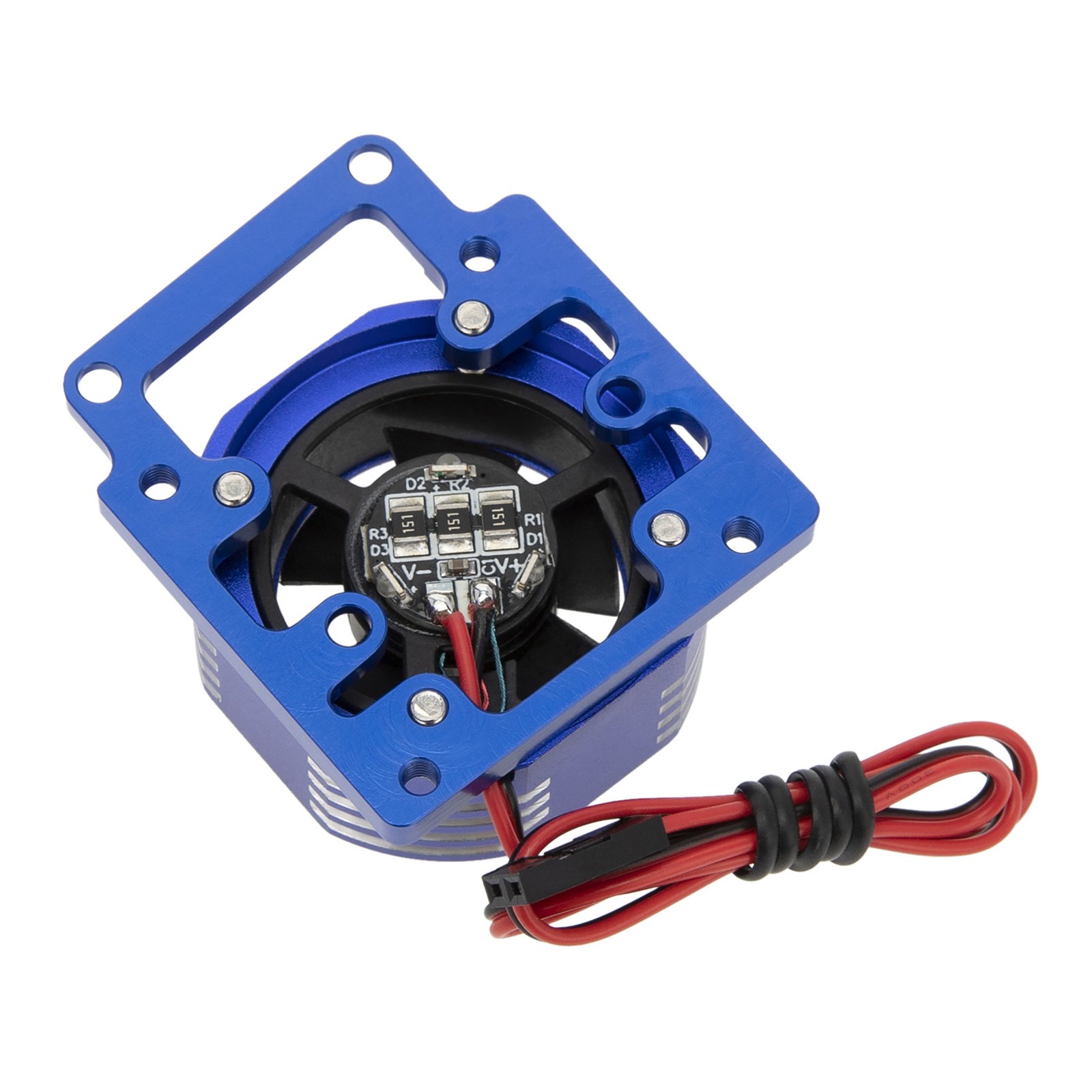 22000 Rpm Motor Cooling Fan for TRAXXAS 1/8 4WD SLEDGE MONSTER TRUCK-95076-4