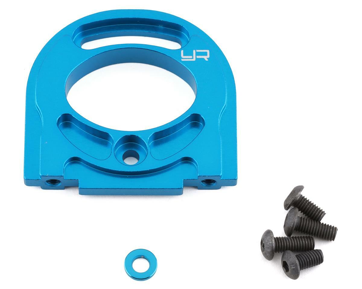 Yeah Racing Tamiya TT-02 Adjustable Aluminum Motor Mount (Blue) [YEA-TT02-013BU]