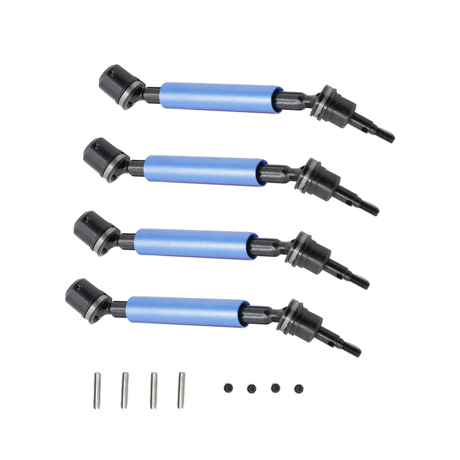 4Pcs Drive Shaft CVD Parts for Arrma Senton Typhon Granite 4X4 1/10 RC Car d