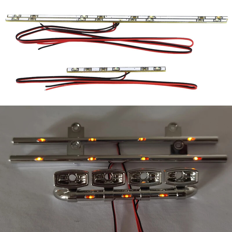 LED Headlight for 1/14 Tamiya RC Truck Car Scania 770S 6X4 56368 8X4 56371